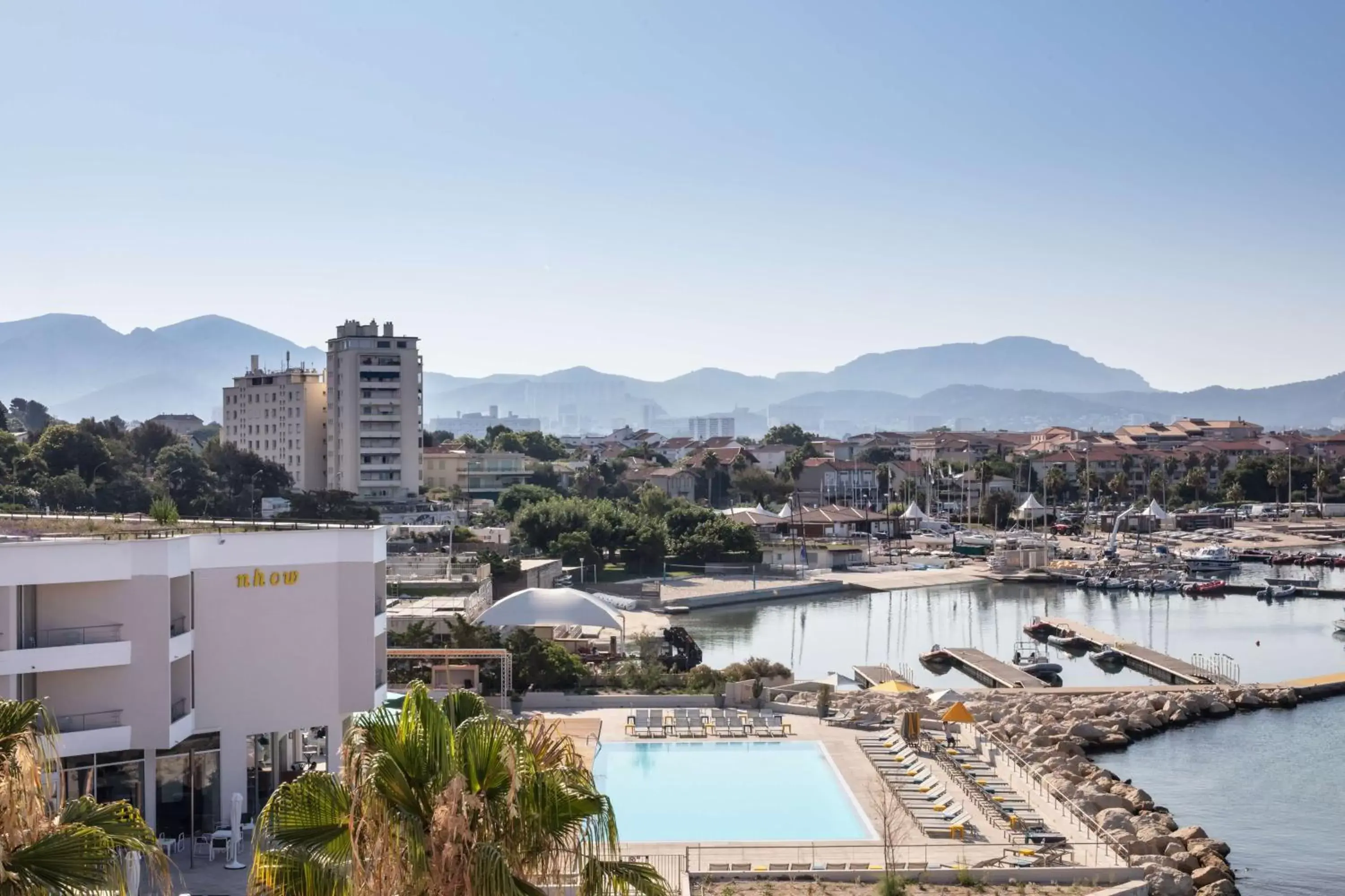 Property building, Pool View in nhow Marseille