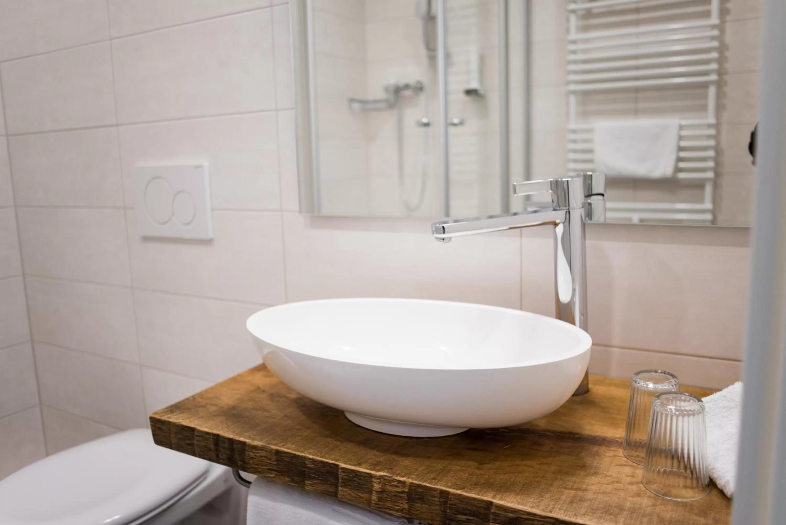 Bathroom in Wailtl Hotel