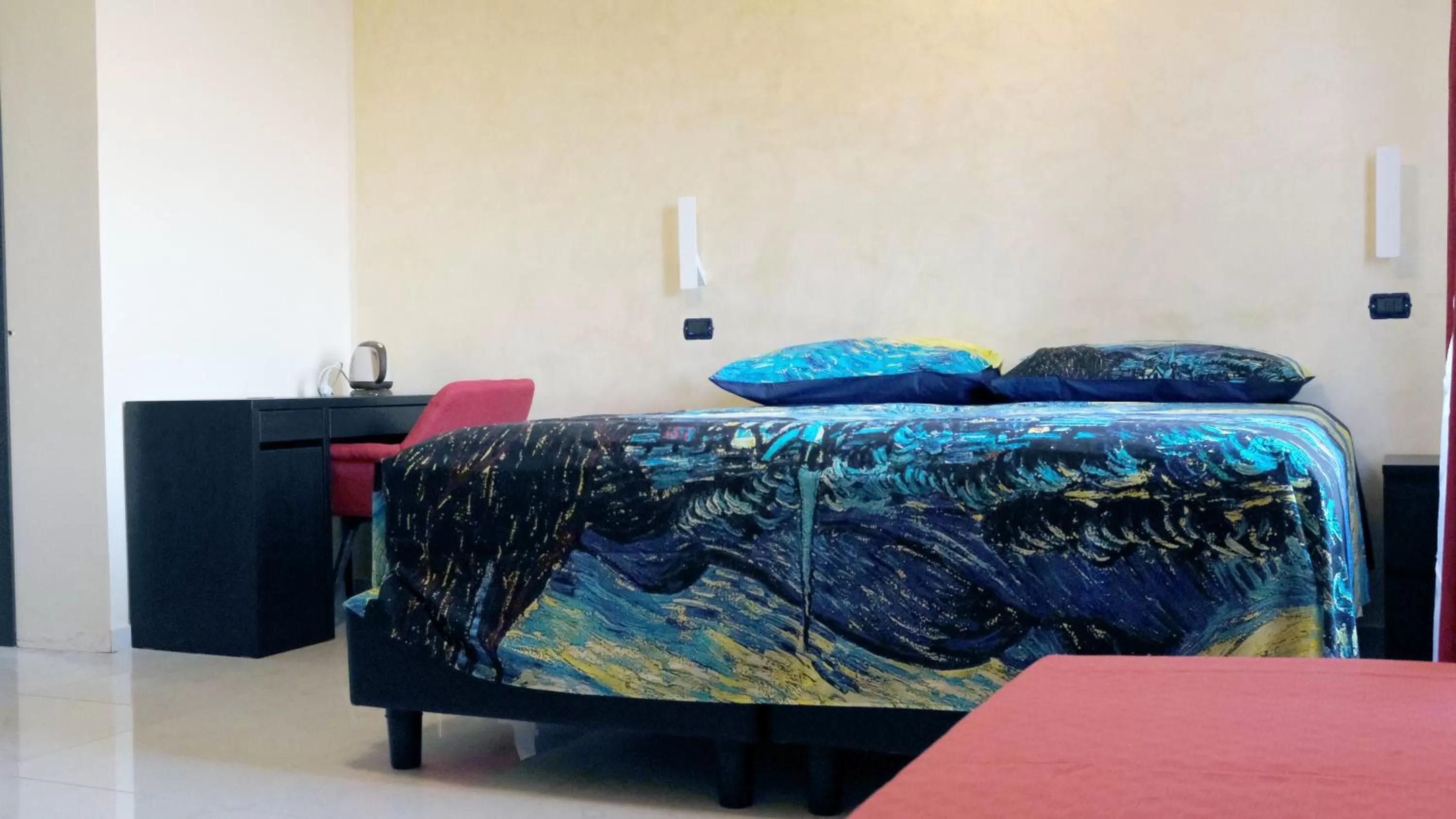 Bedroom in National Gallery Taormina B&B