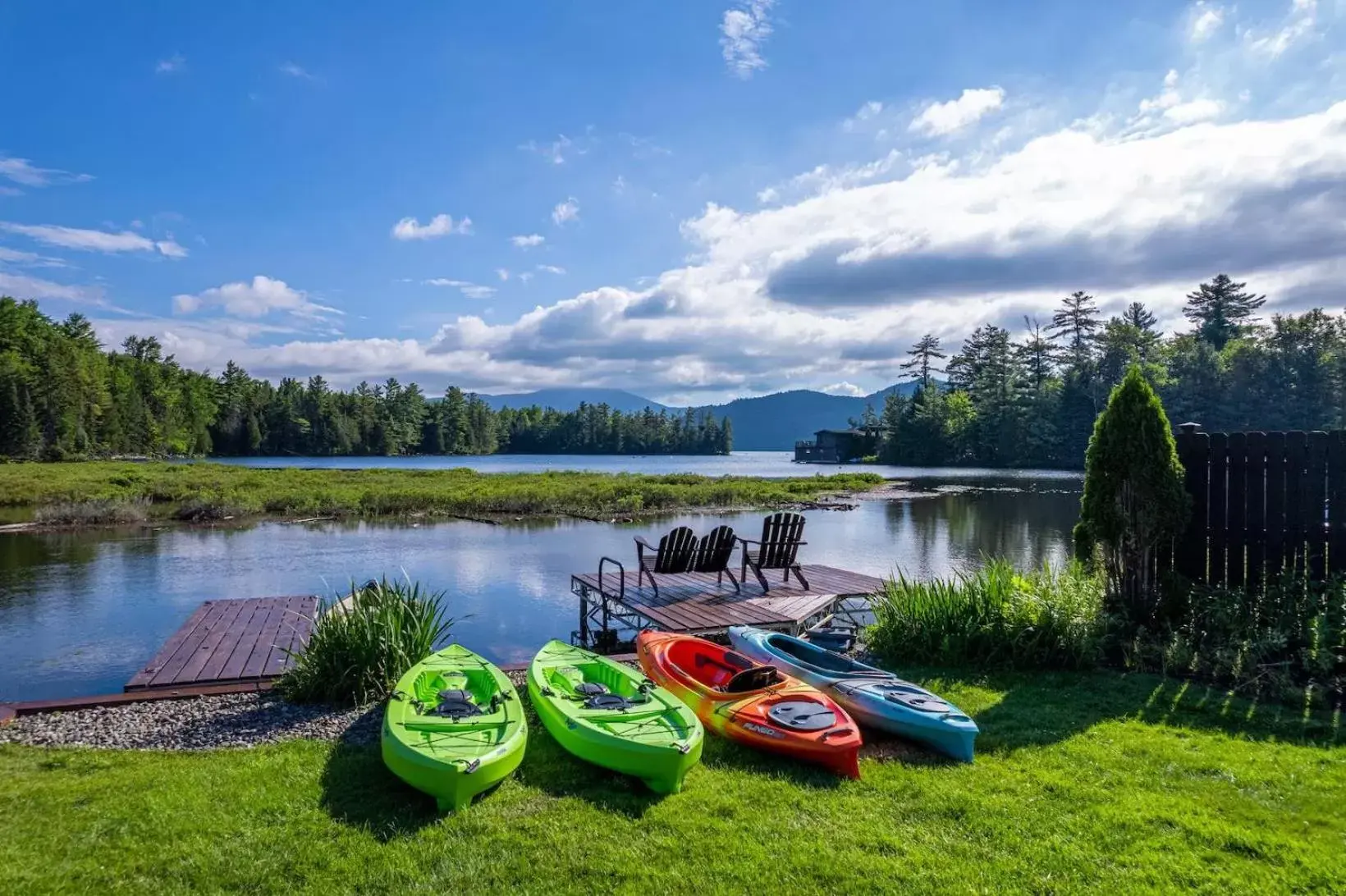 Lake view in Placid Bay Hotel