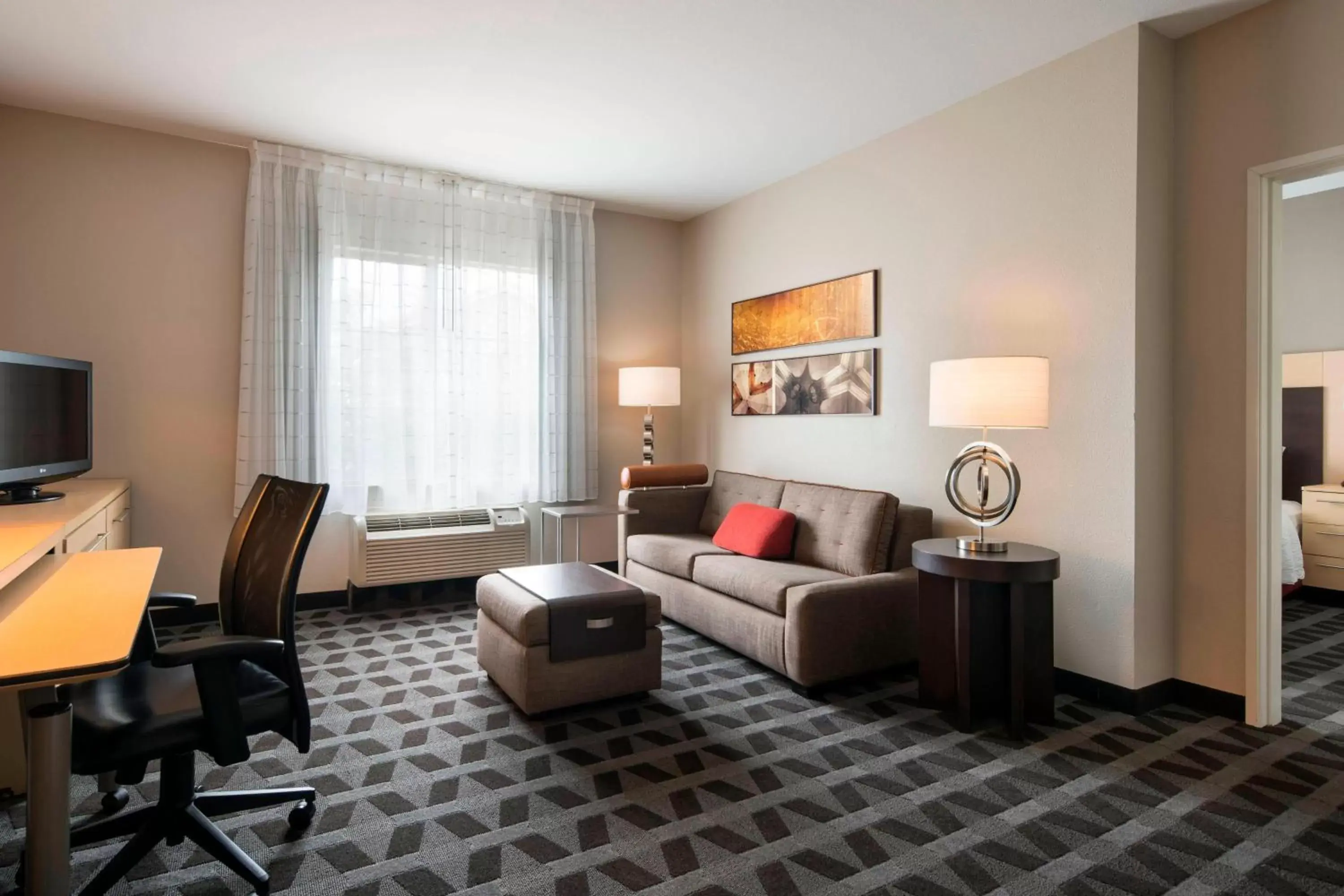 Bedroom, Seating Area in TownePlace Suites by Marriott San Diego Carlsbad / Vista