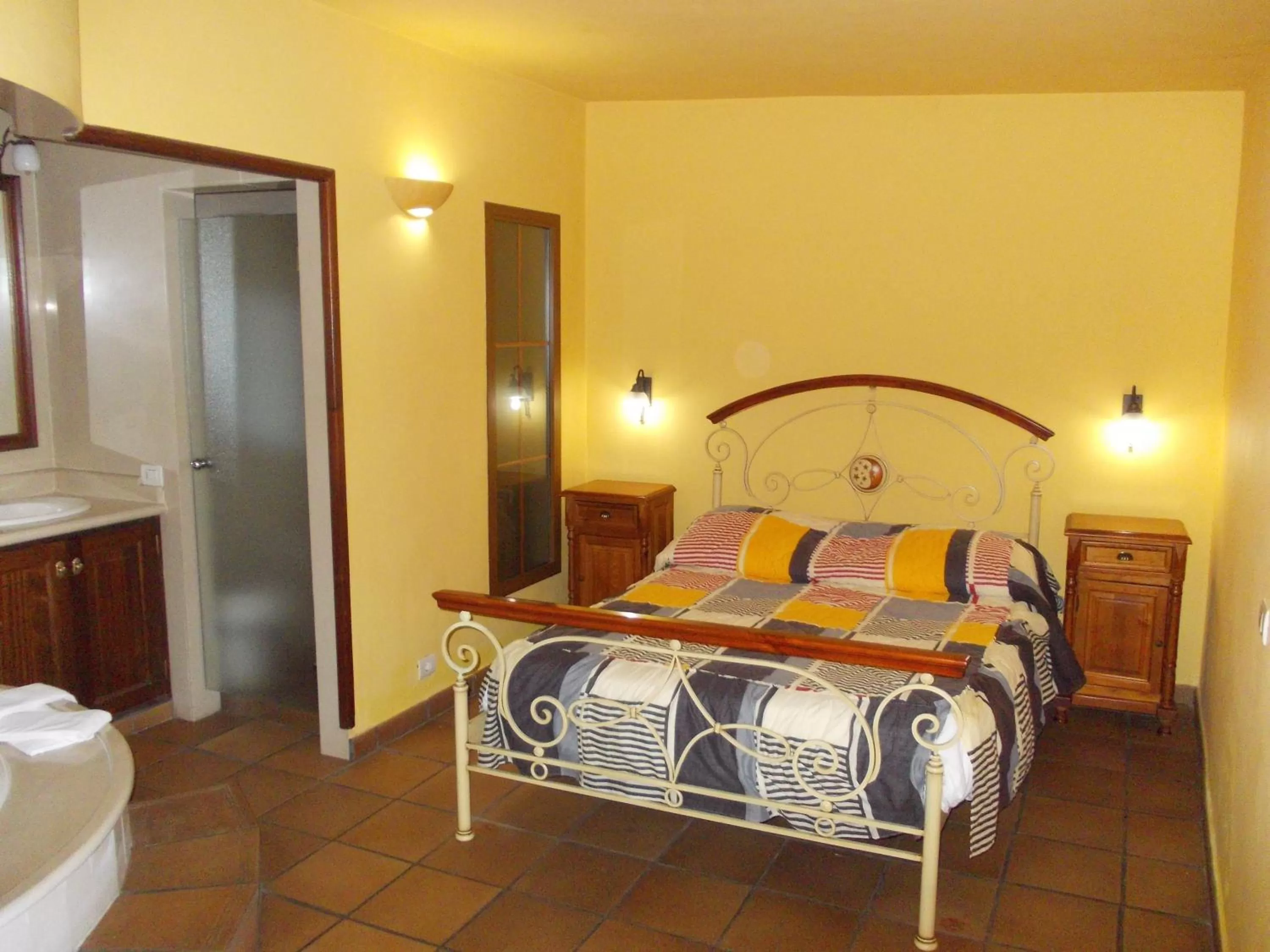 Decorative detail in Hotel La Palma Romántica