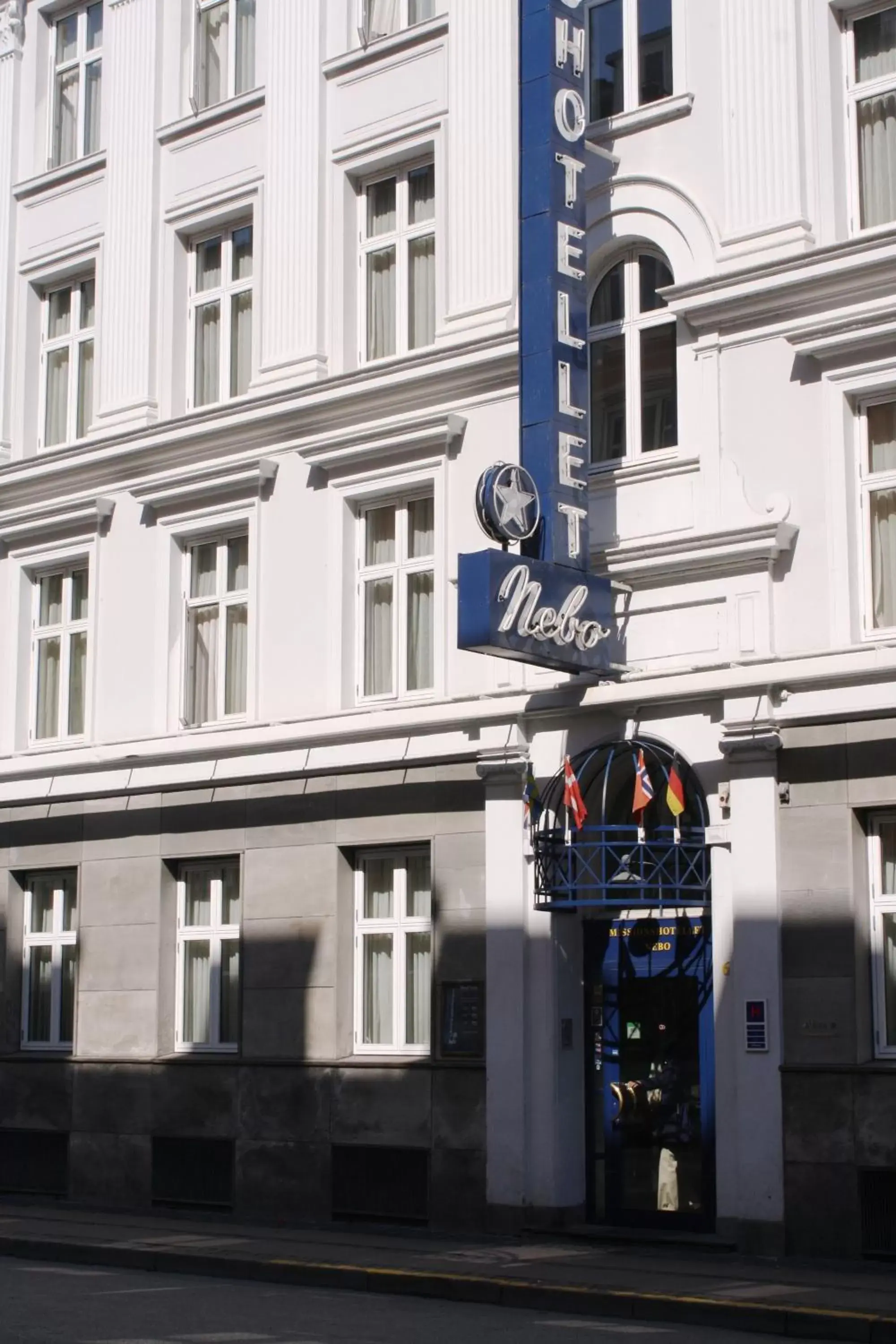 Facade/entrance, Property Building in City Hotel Nebo