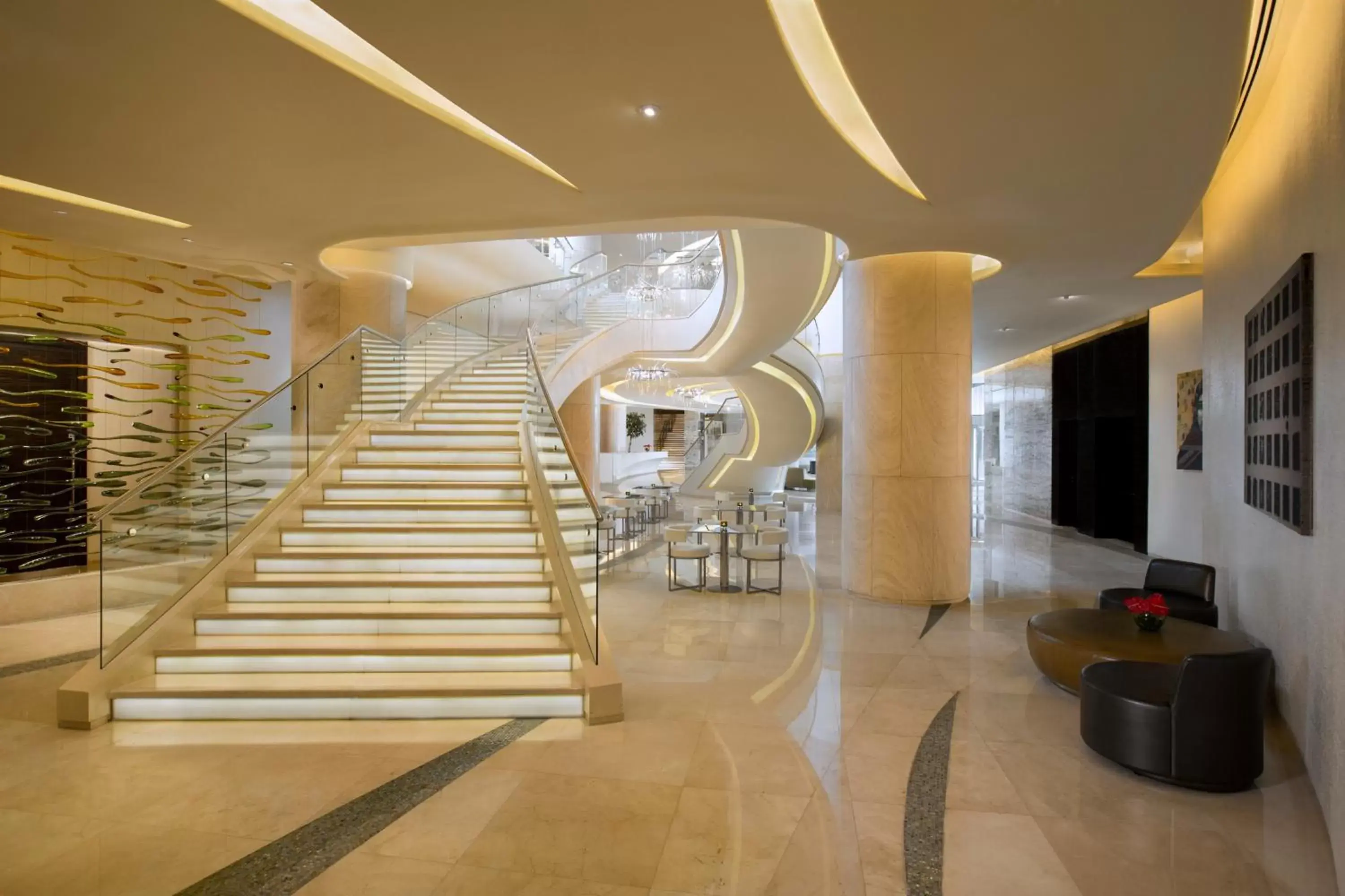 Decorative detail, Lobby/Reception in Millennium Al Rawdah Hotel