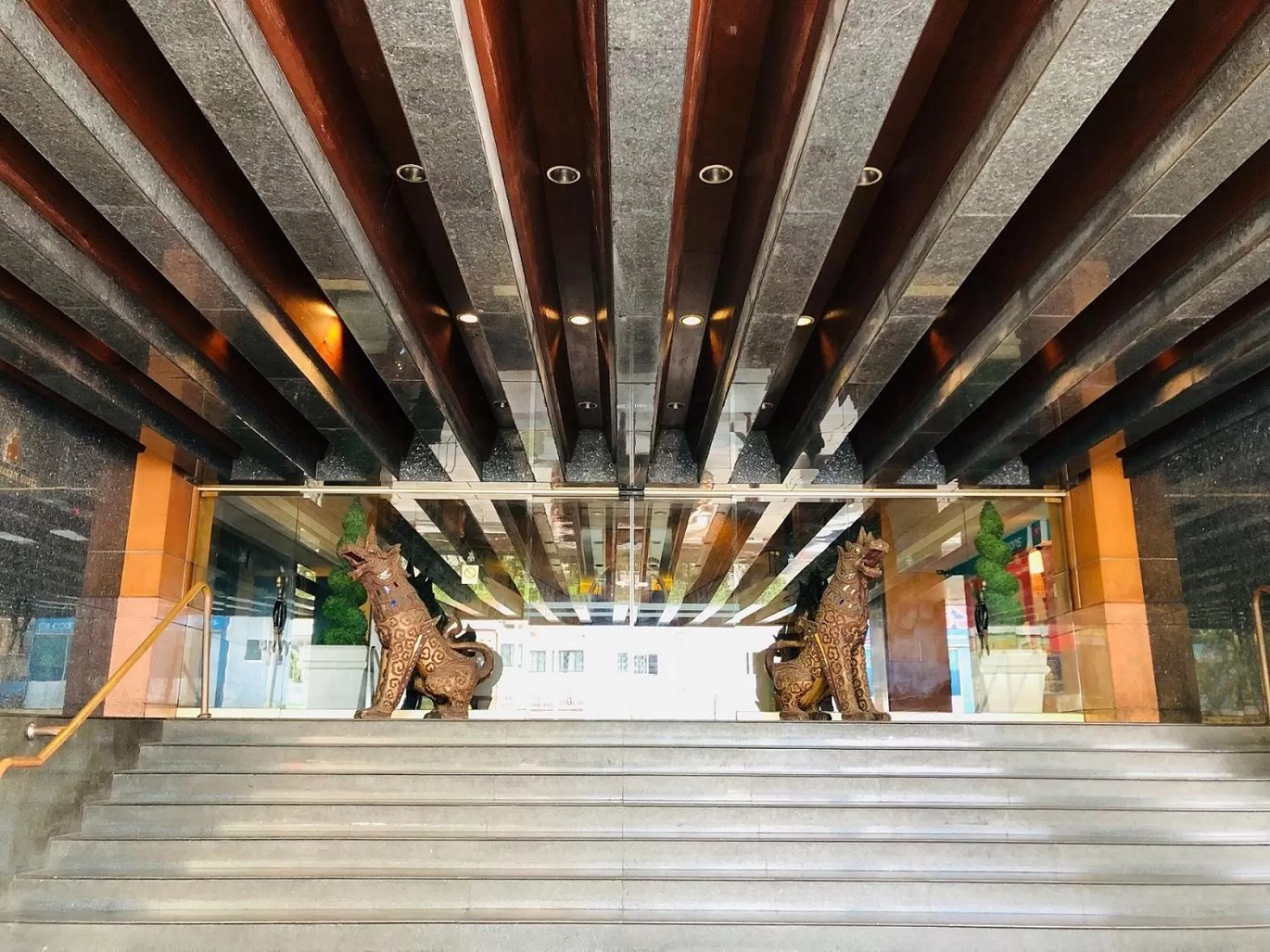 Facade/entrance in Indra Regent Hotel