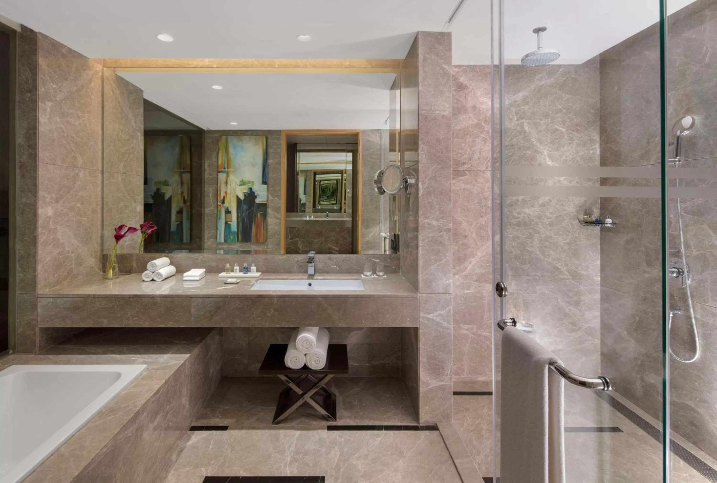 Bathroom in Radisson Blu Faridabad