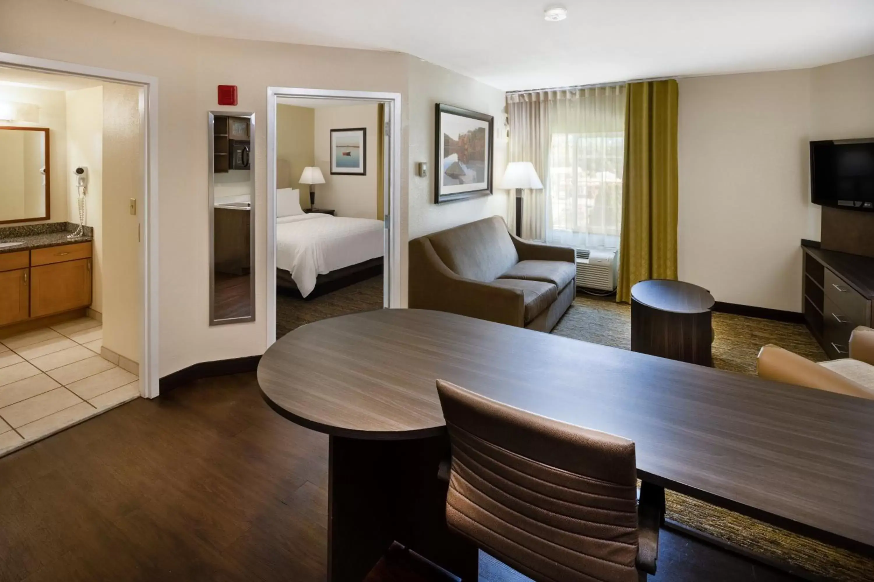 Photo of the whole room in Candlewood Suites Windsor Locks, an IHG Hotel