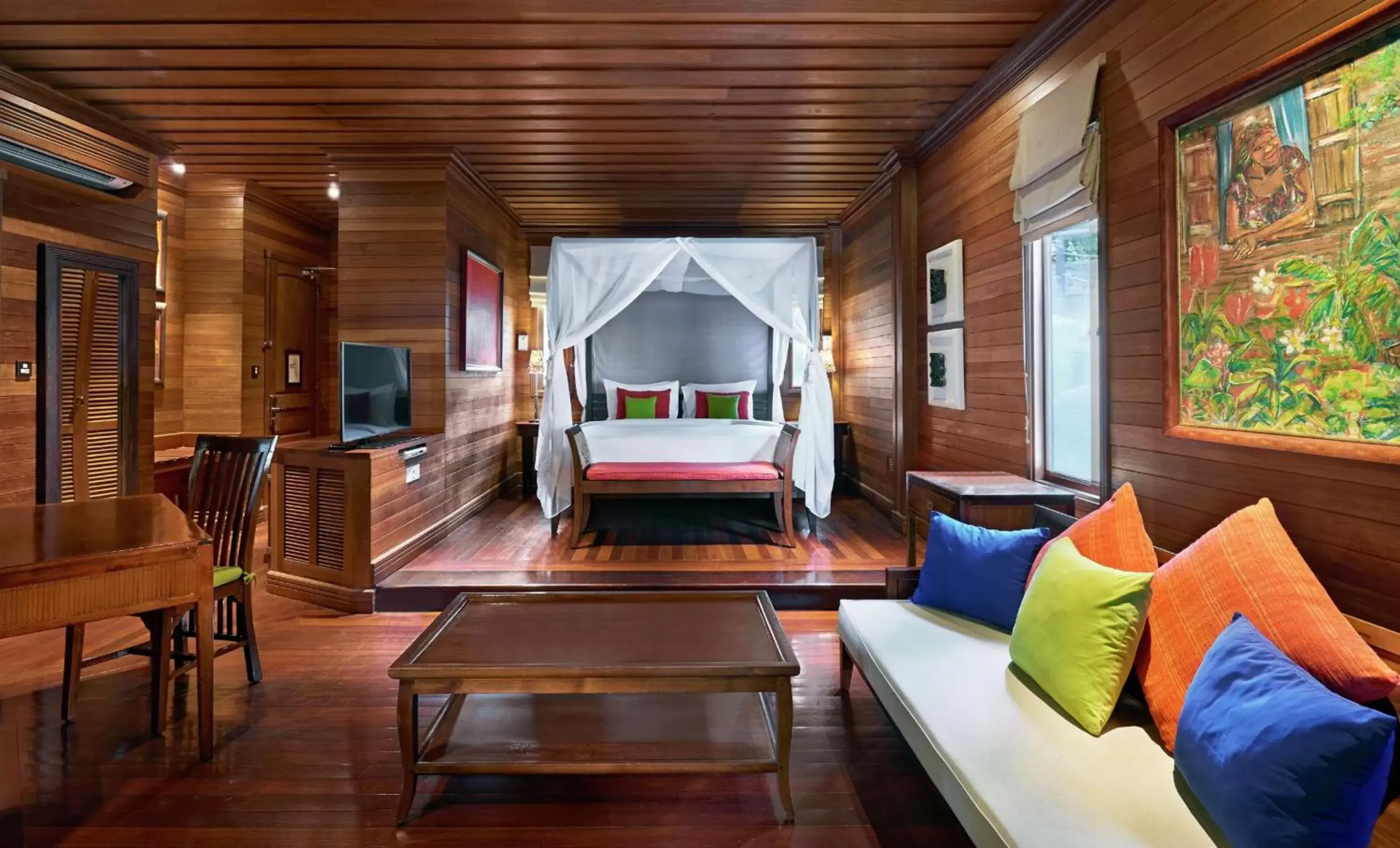 Living room in Hilton Seychelles Northolme Resort & Spa