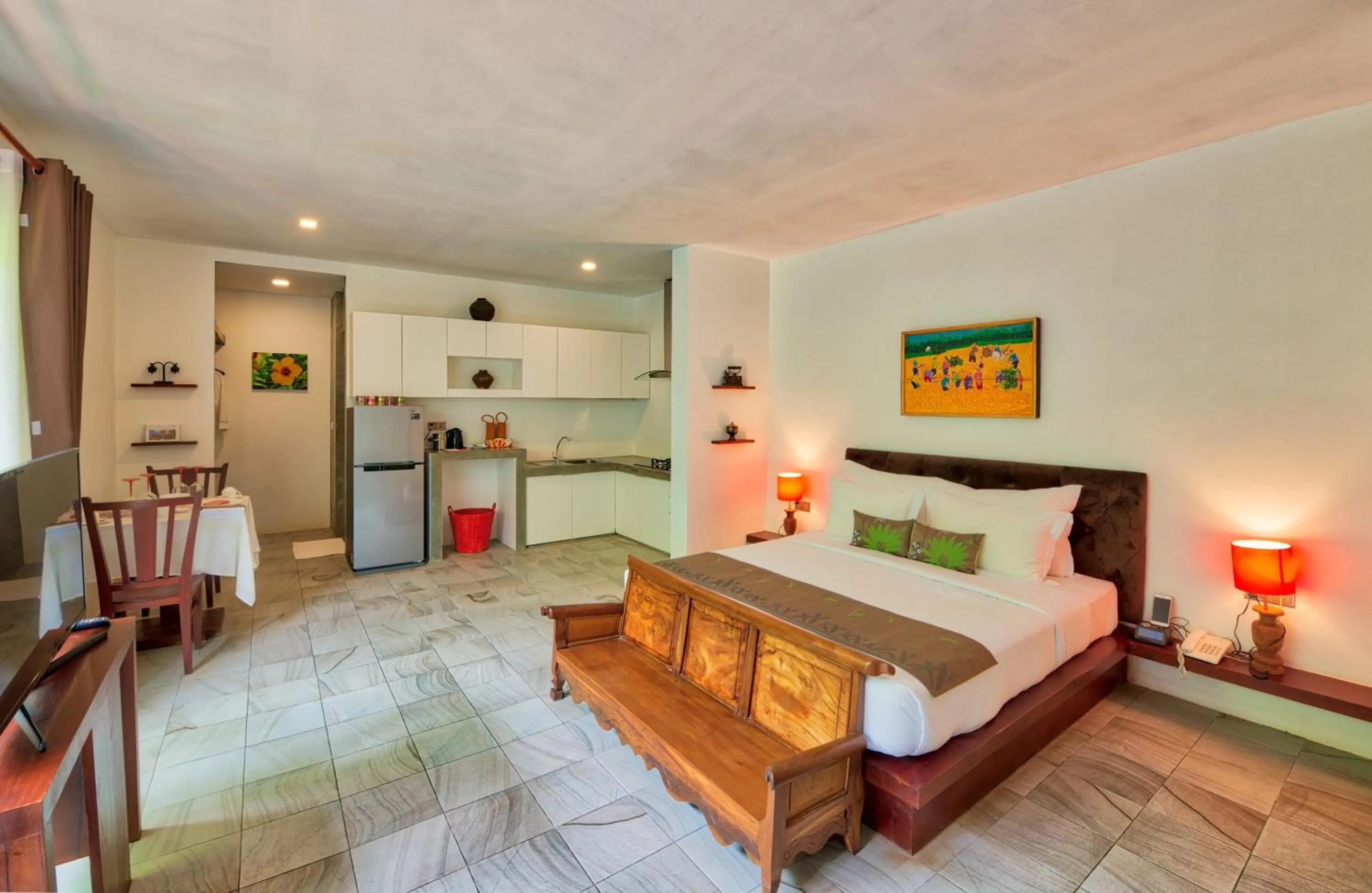 Bedroom, Bed in Mane Village Suites