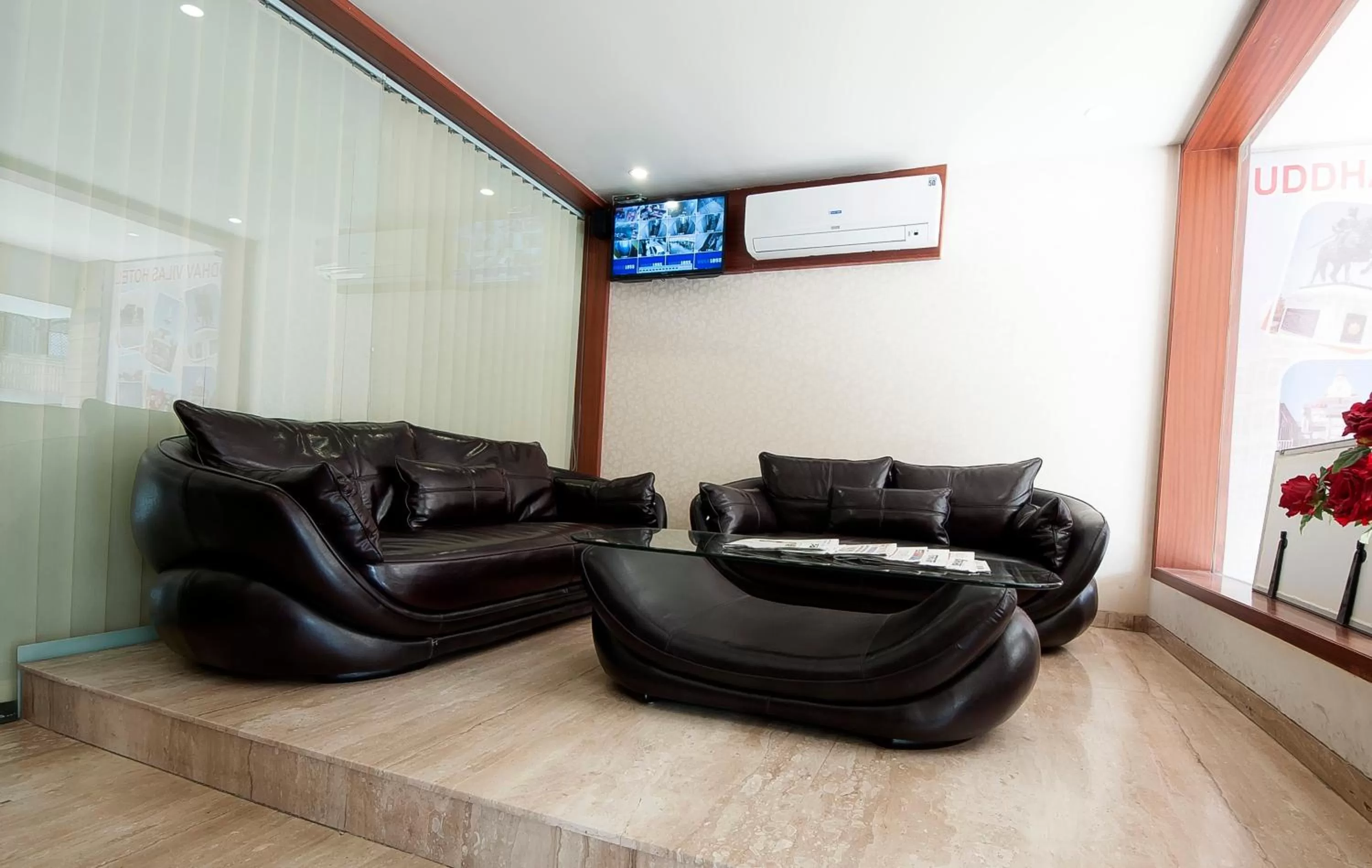 Lobby or reception in Uddhav Vilas A Family Hotel