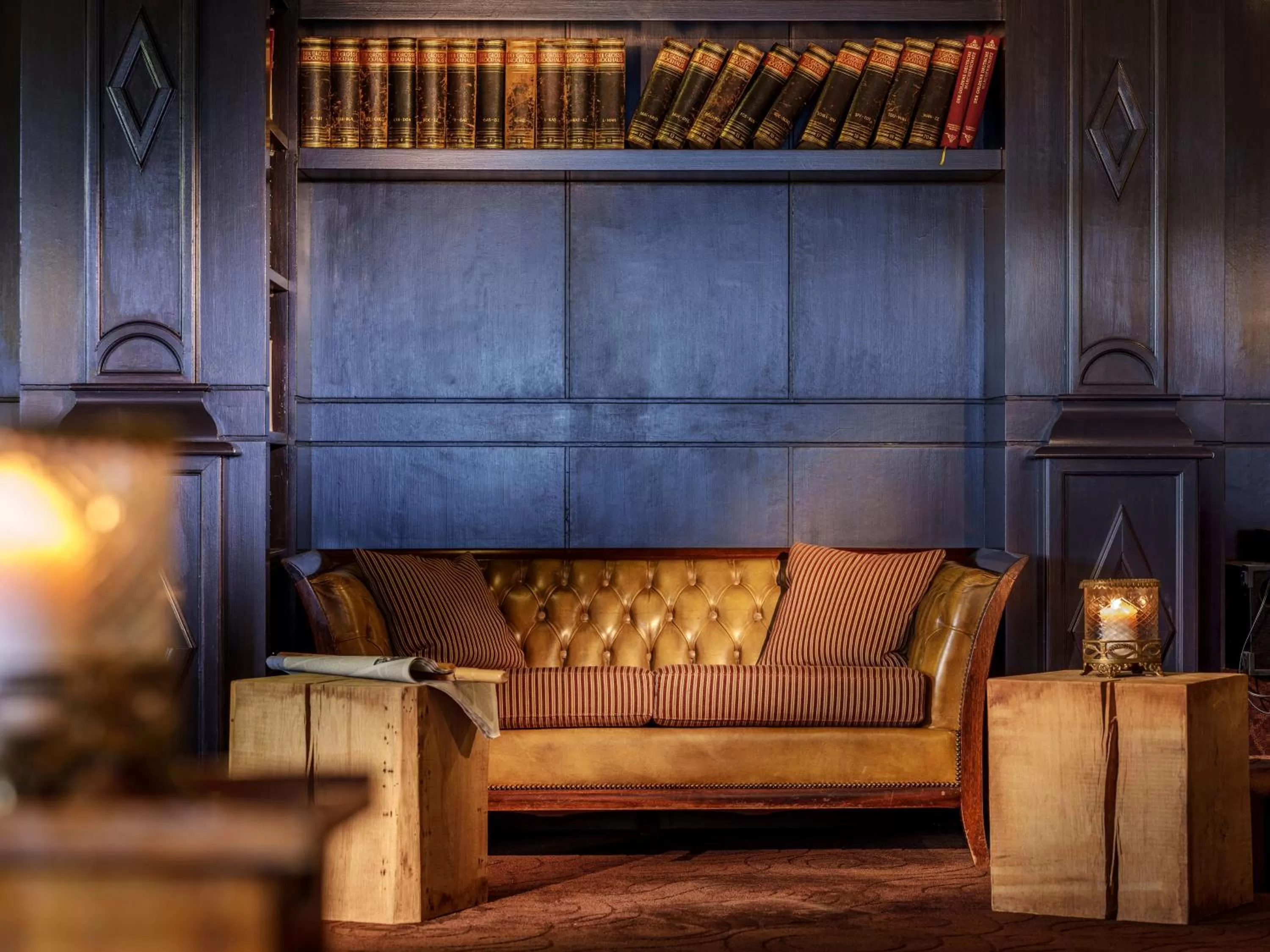Library, Seating Area in Waldhaus Ohlenbach