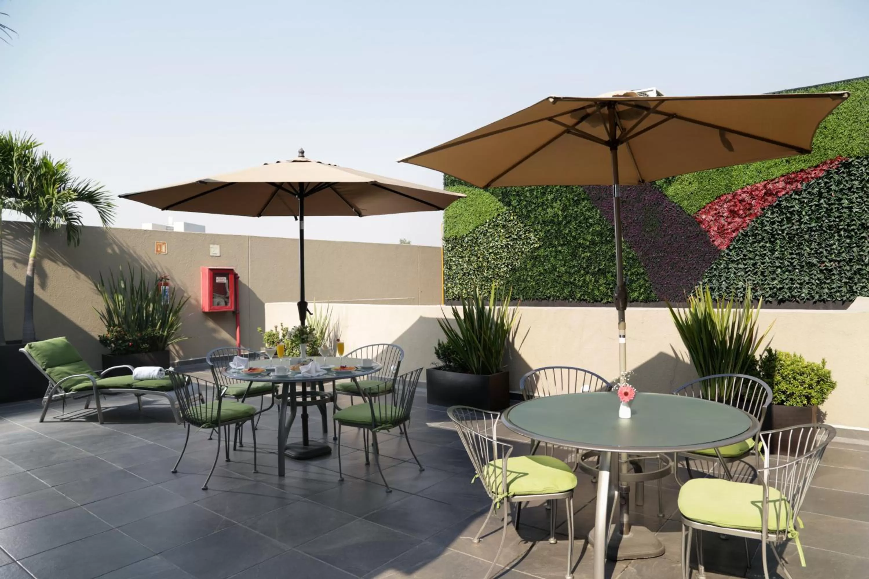 Balcony/Terrace in Mesón Ejecutivo Guadalajara Minerva - Av México