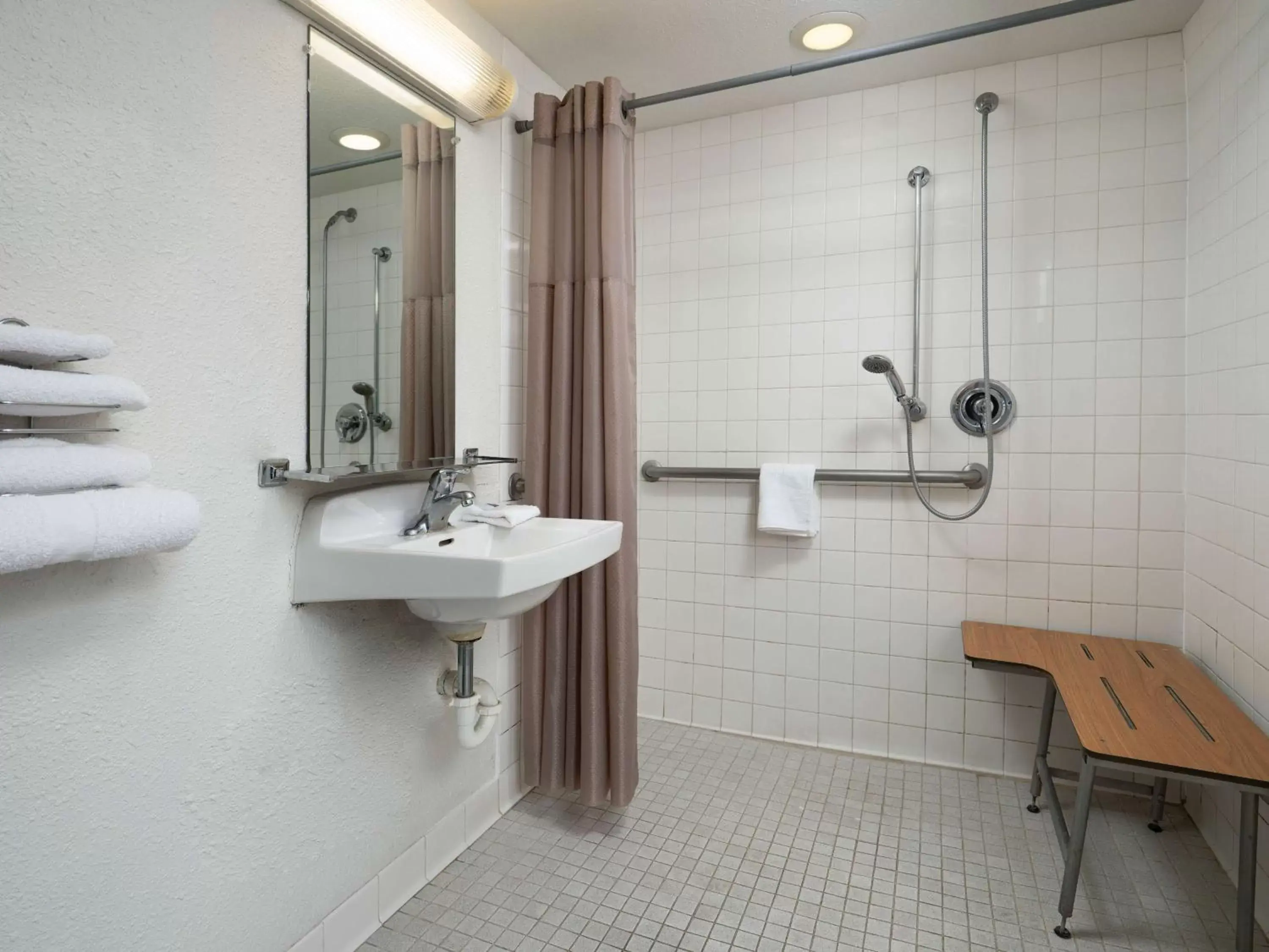 Bathroom in Motel 6-Goleta, CA - Santa Barbara