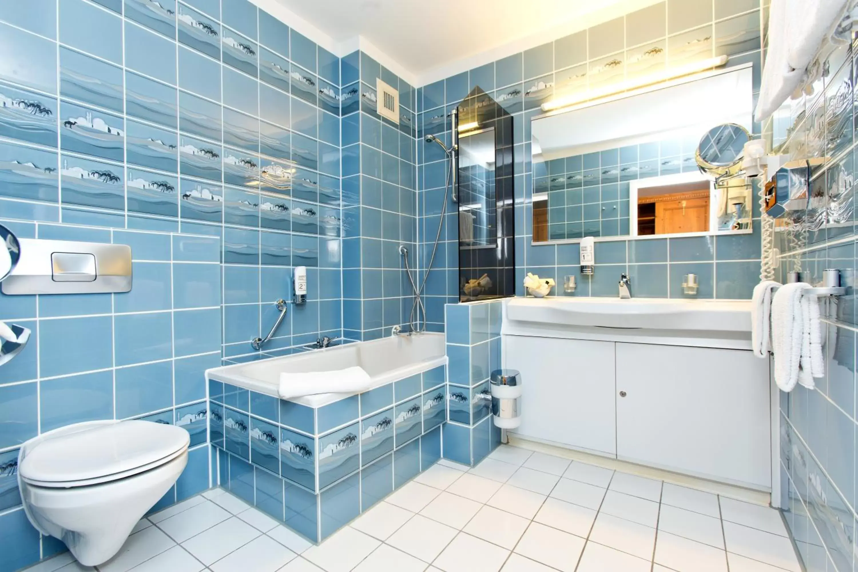 Bathroom in Hotel Reiterhof