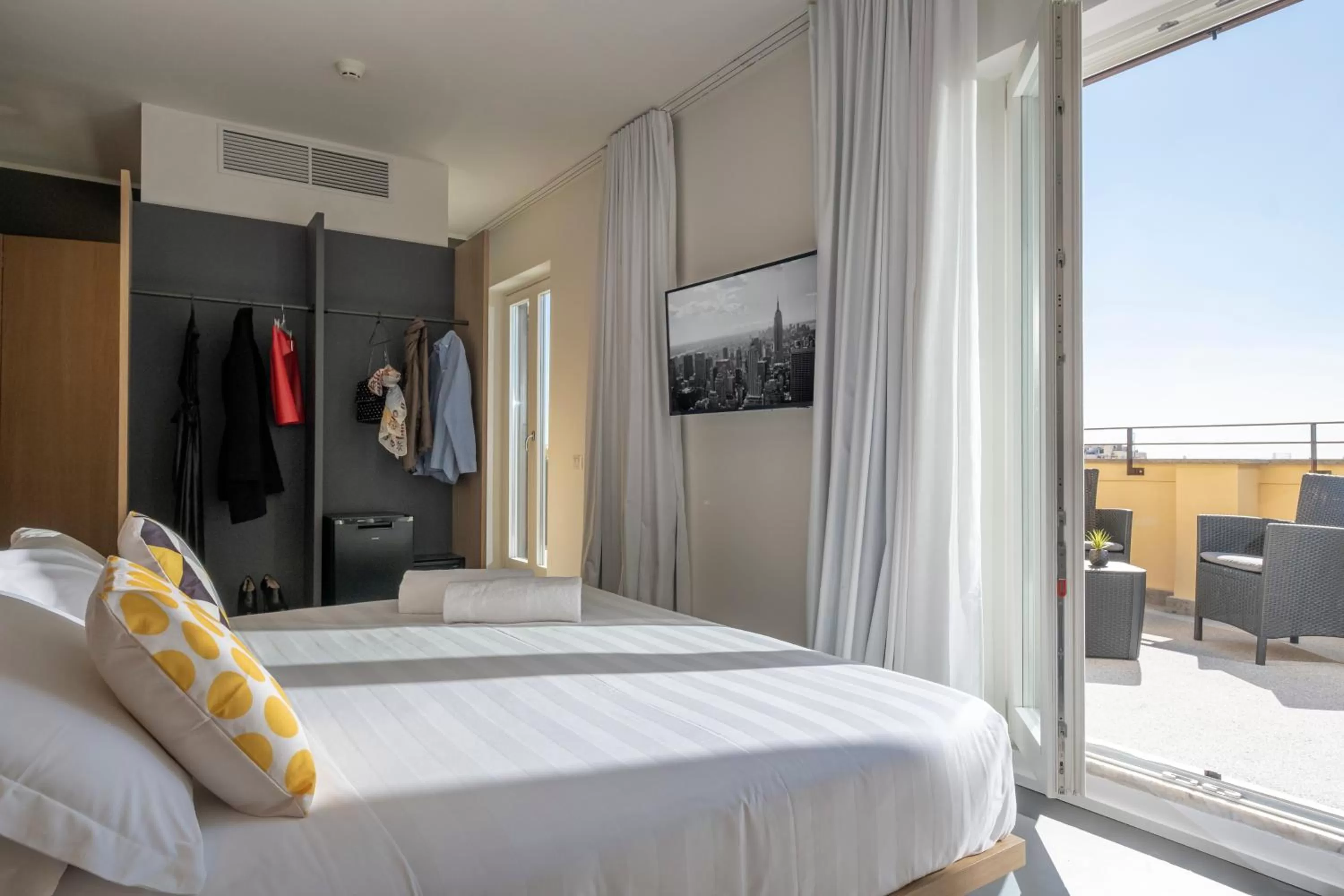 Photo of the whole room, Bed in Camplus Hotel Roma Centro