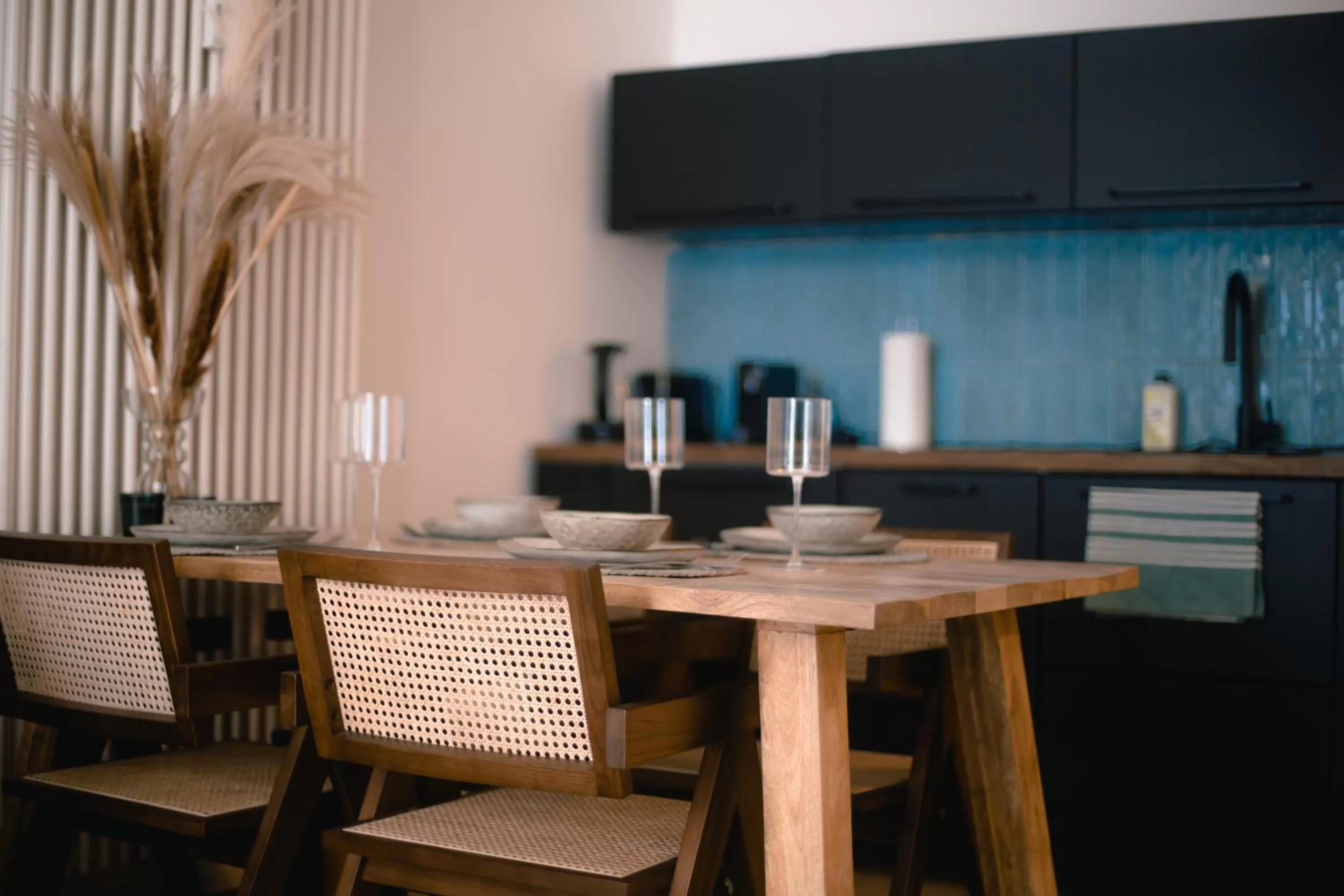 Dining area in The Weinert Suites