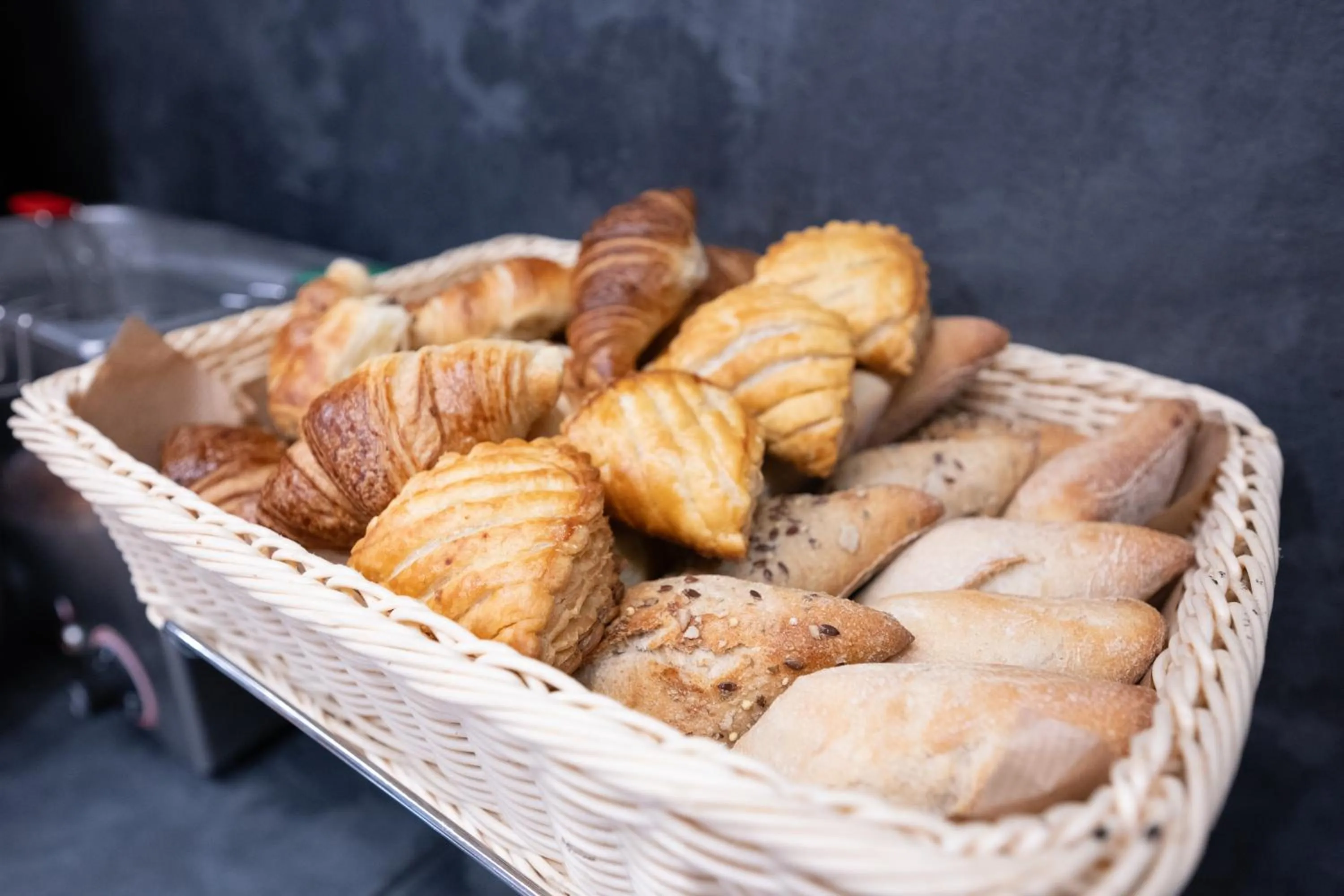 Buffet breakfast in Nemea Appart Hotel Le Lido Cagnes sur Mer