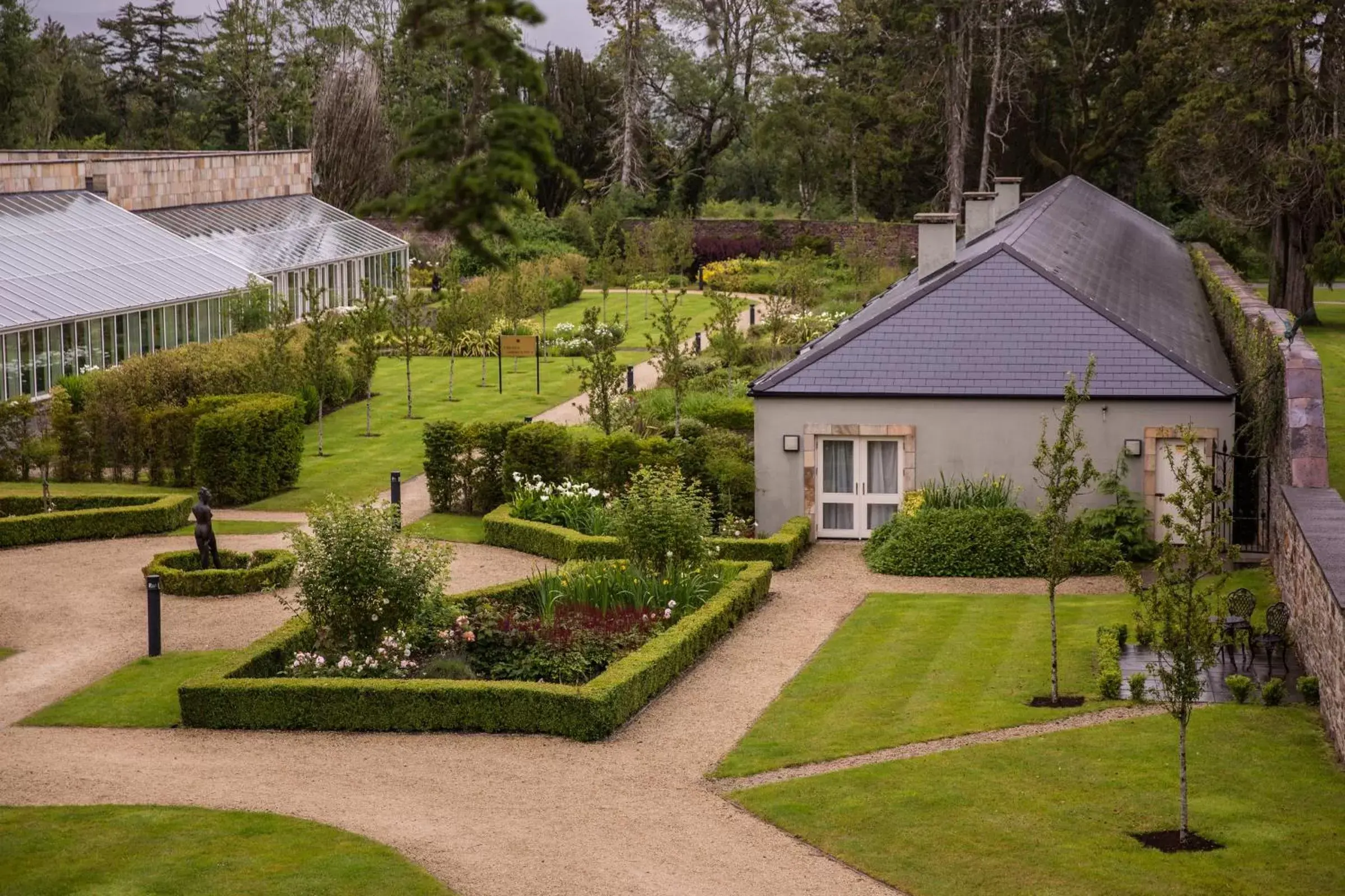 Garden in Lough Eske Castle