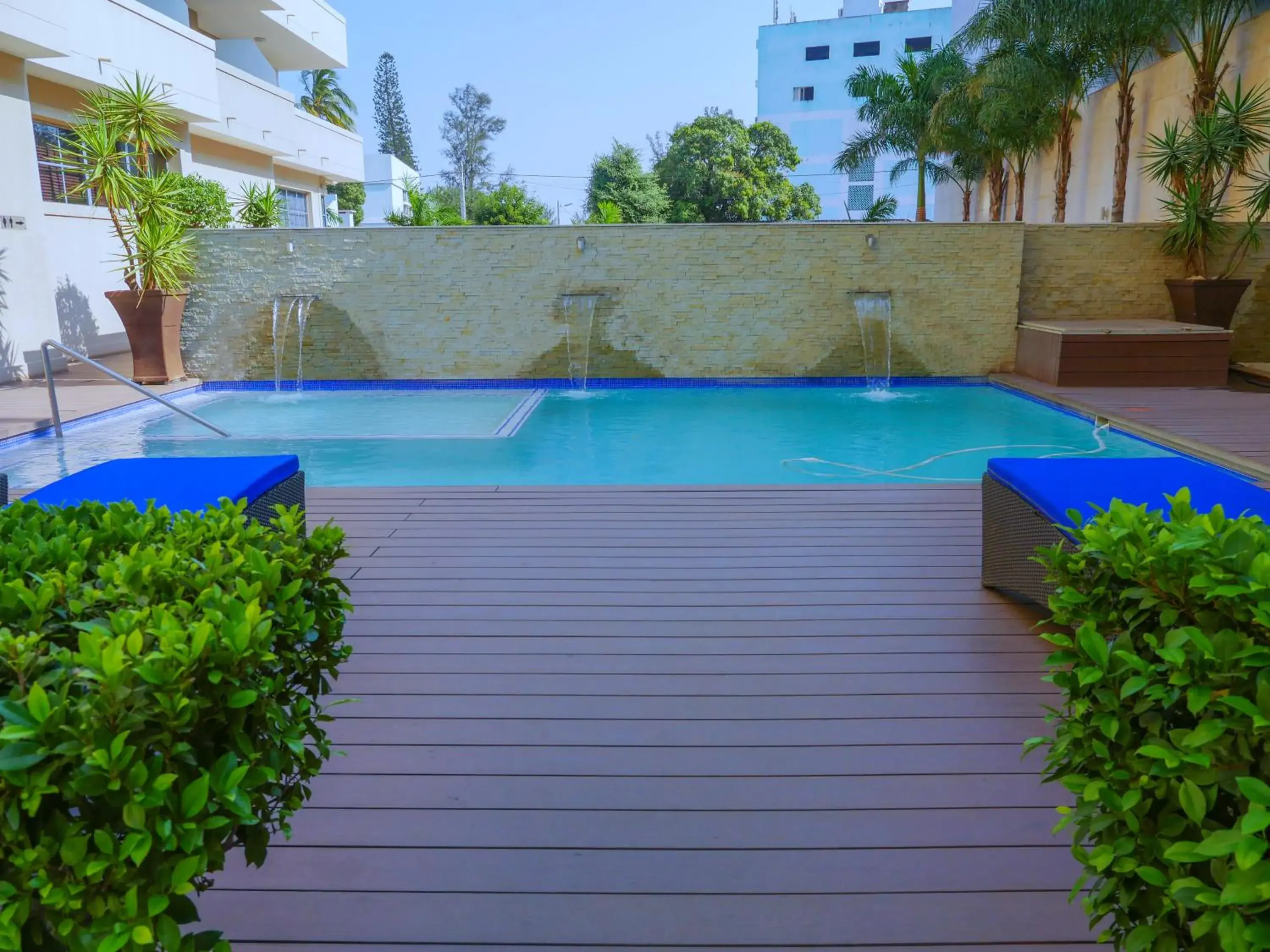Swimming Pool in Afrin Prestige Hotel