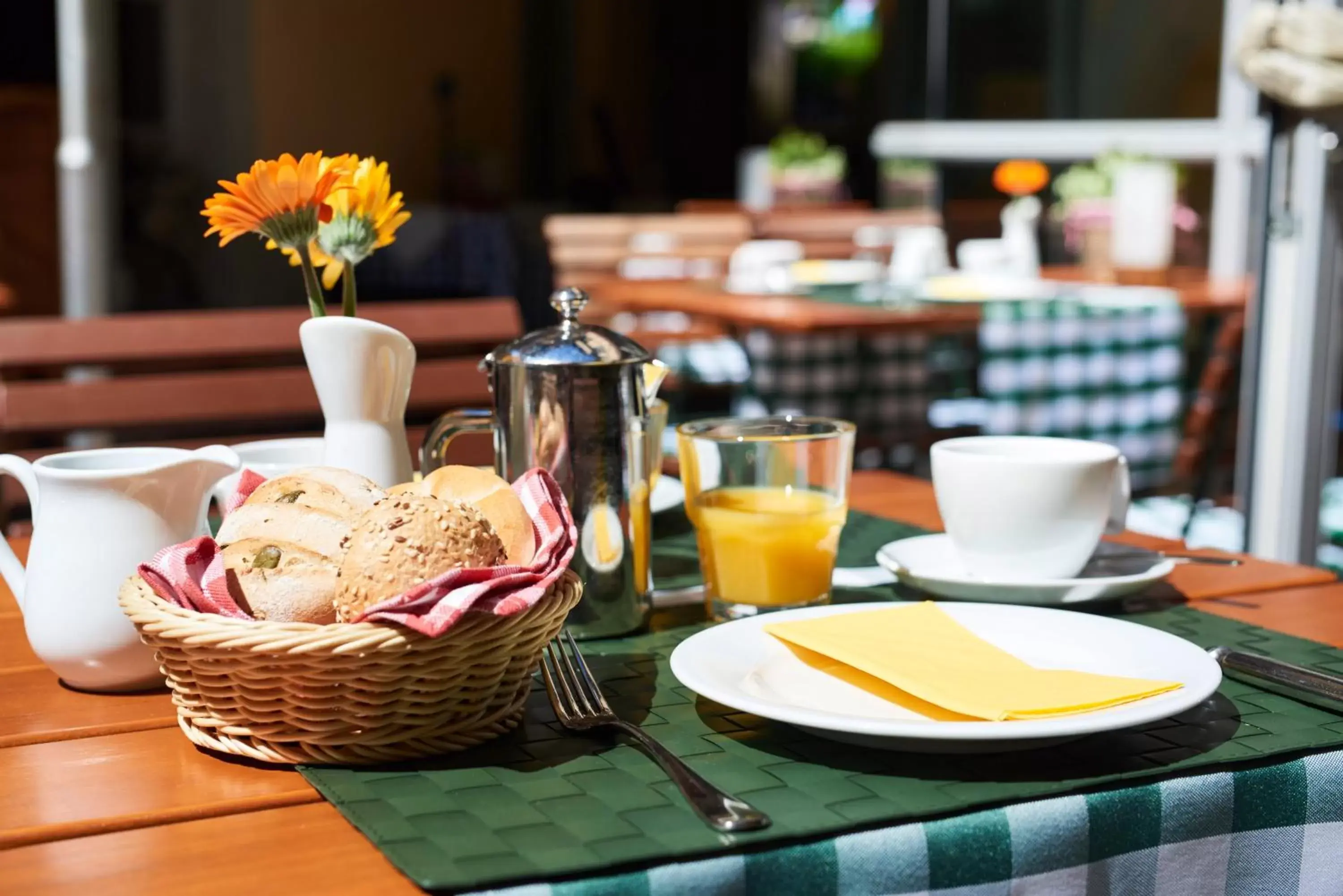 Breakfast in Hotel Zur Alten Brücke