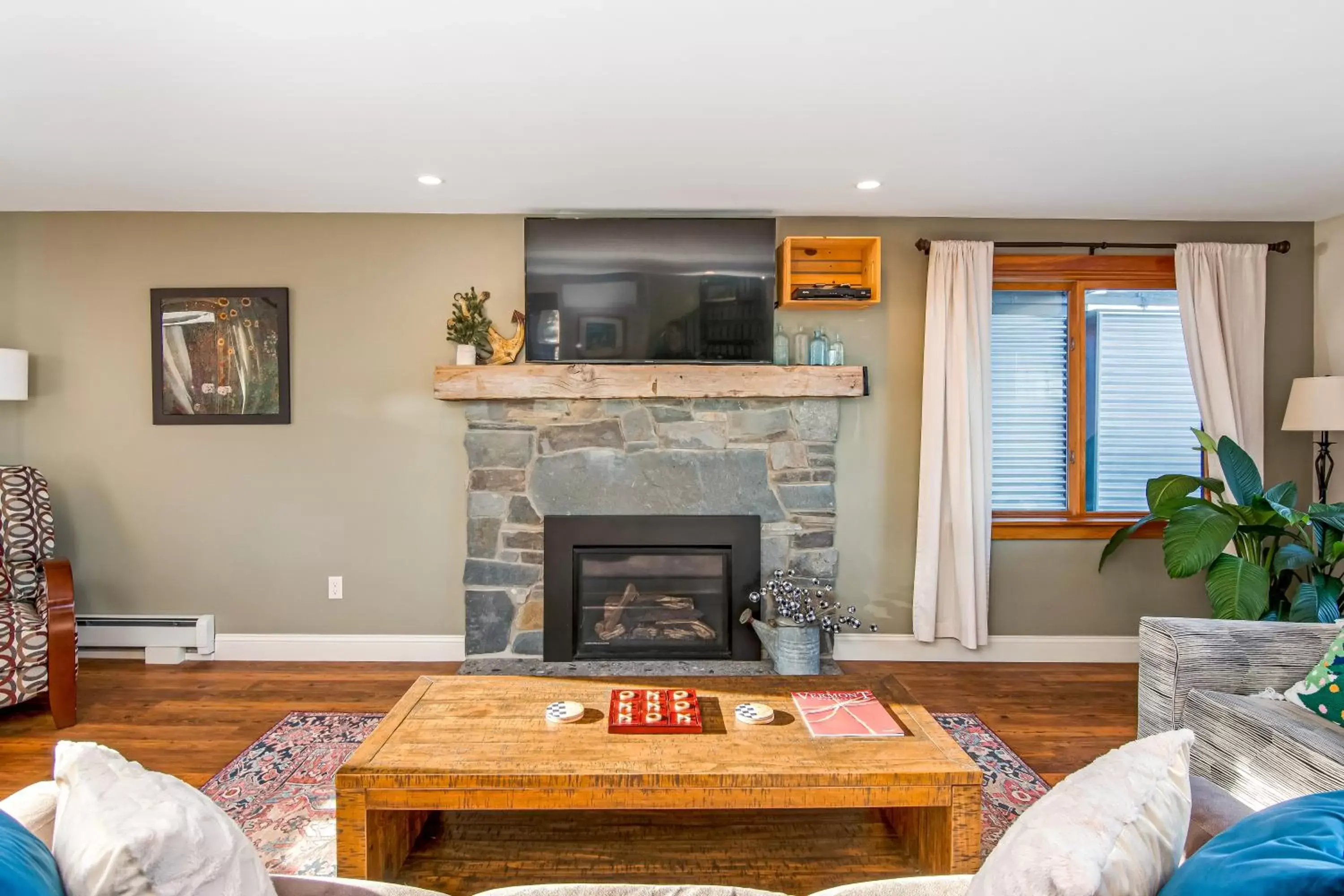 flat iron, TV/Entertainment Center in Lakeshore Vermont