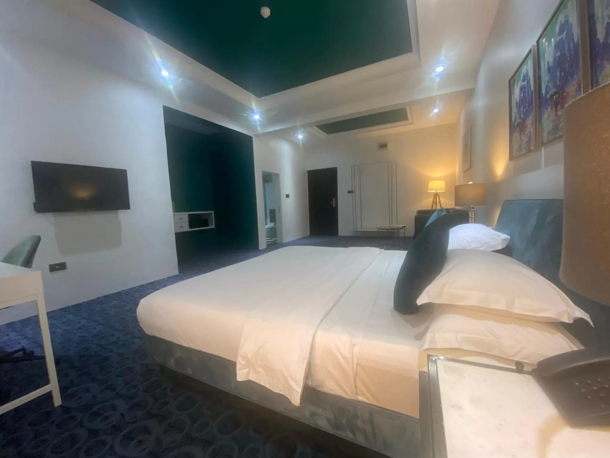 Bed in MUSE Boutique Hotel