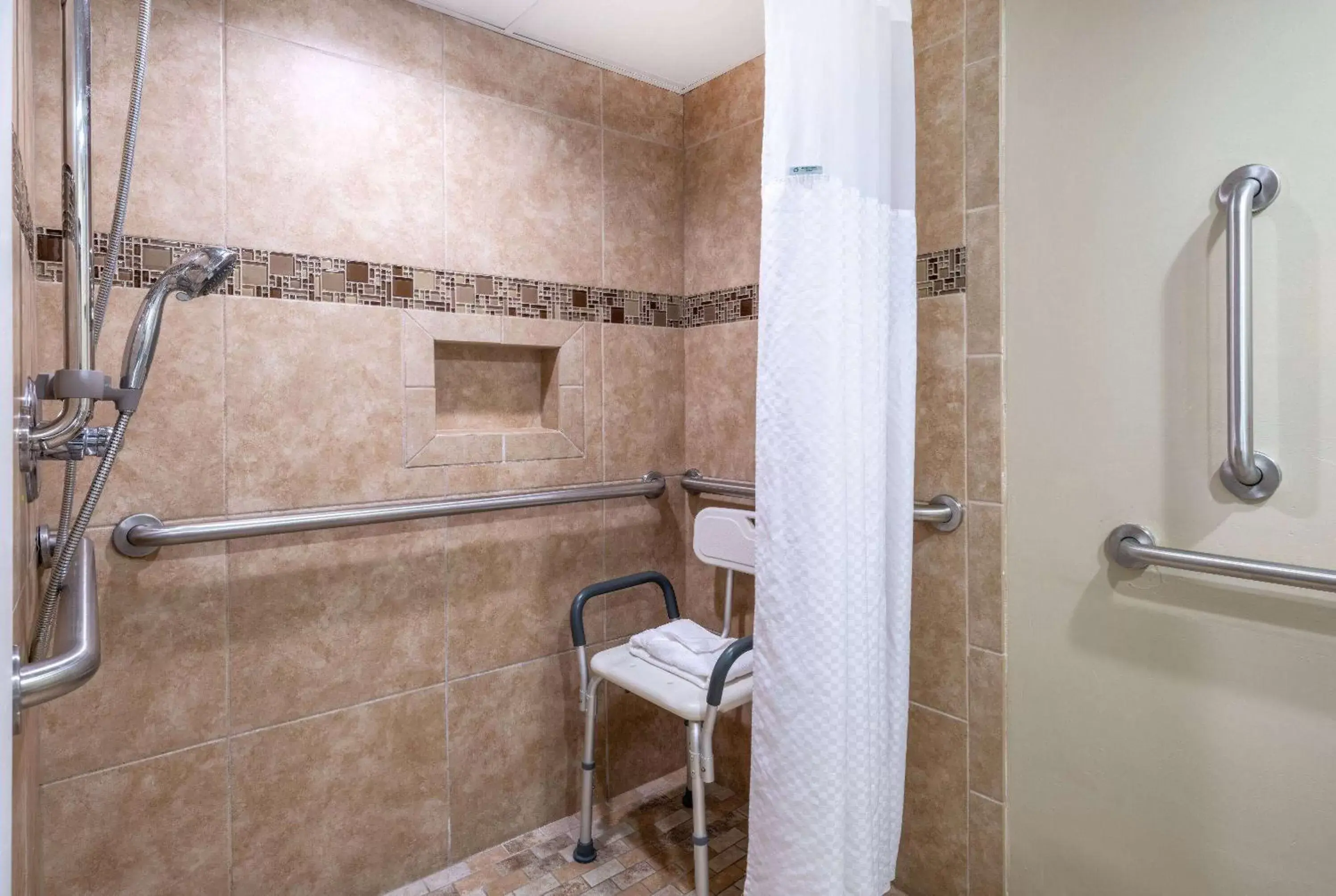 Shower, Bathroom in The Sandbar Hotel, Trademark Collection by Wyndham