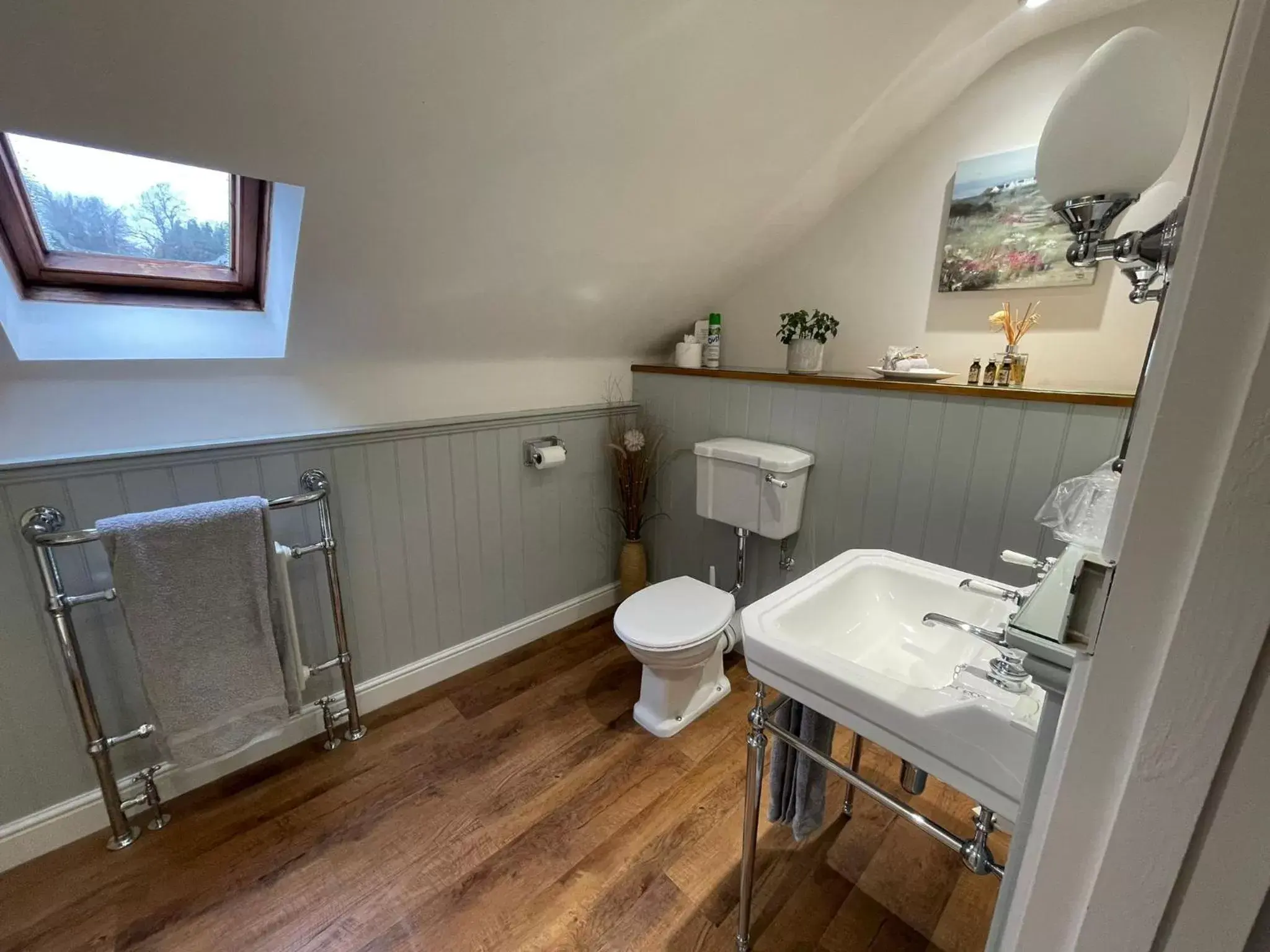 Bathroom in St Leonards Farmhouse