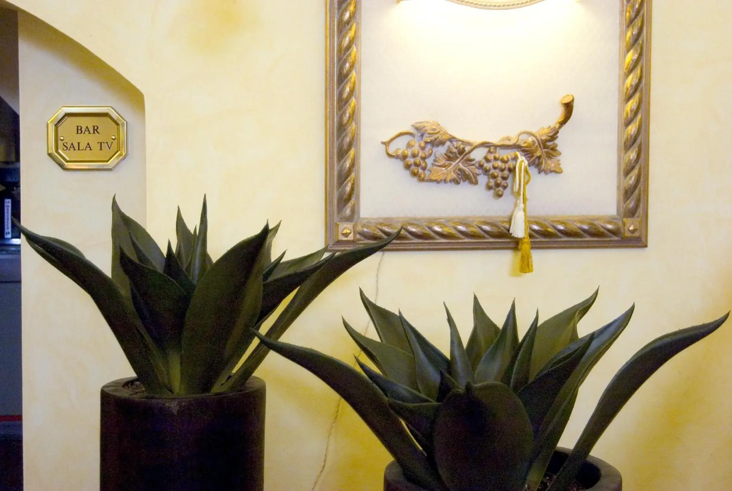 Decorative detail in Hotel Filippeschi