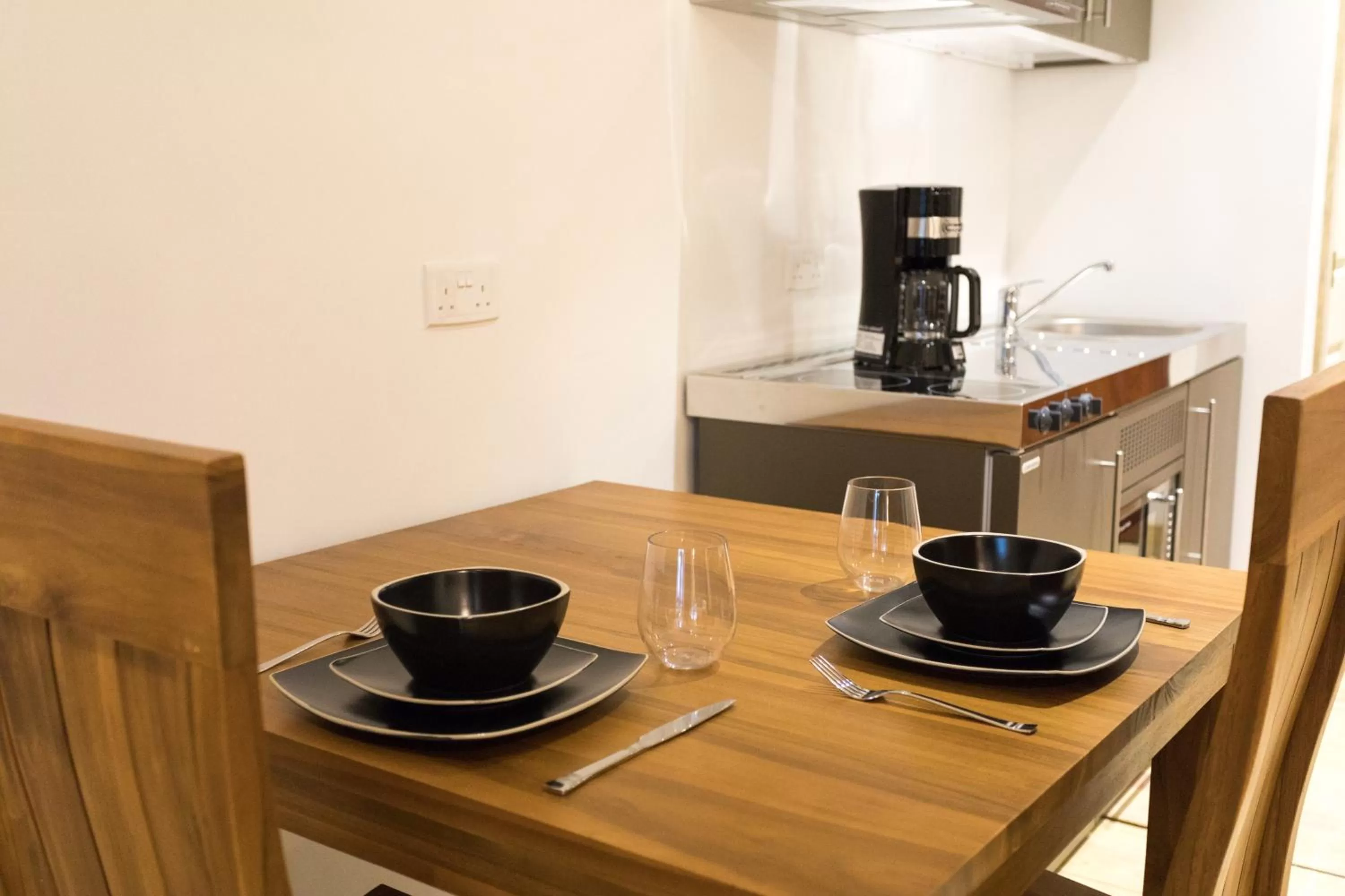 Dining area in True Blue Bay Resort