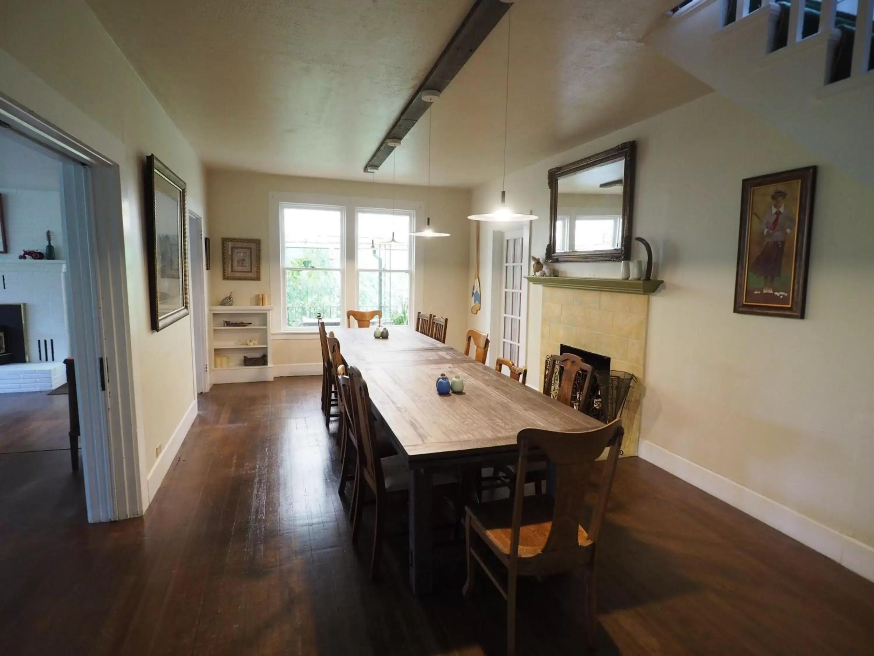 Dining Area in Mine and Farm, The Inn at Guerneville, CA