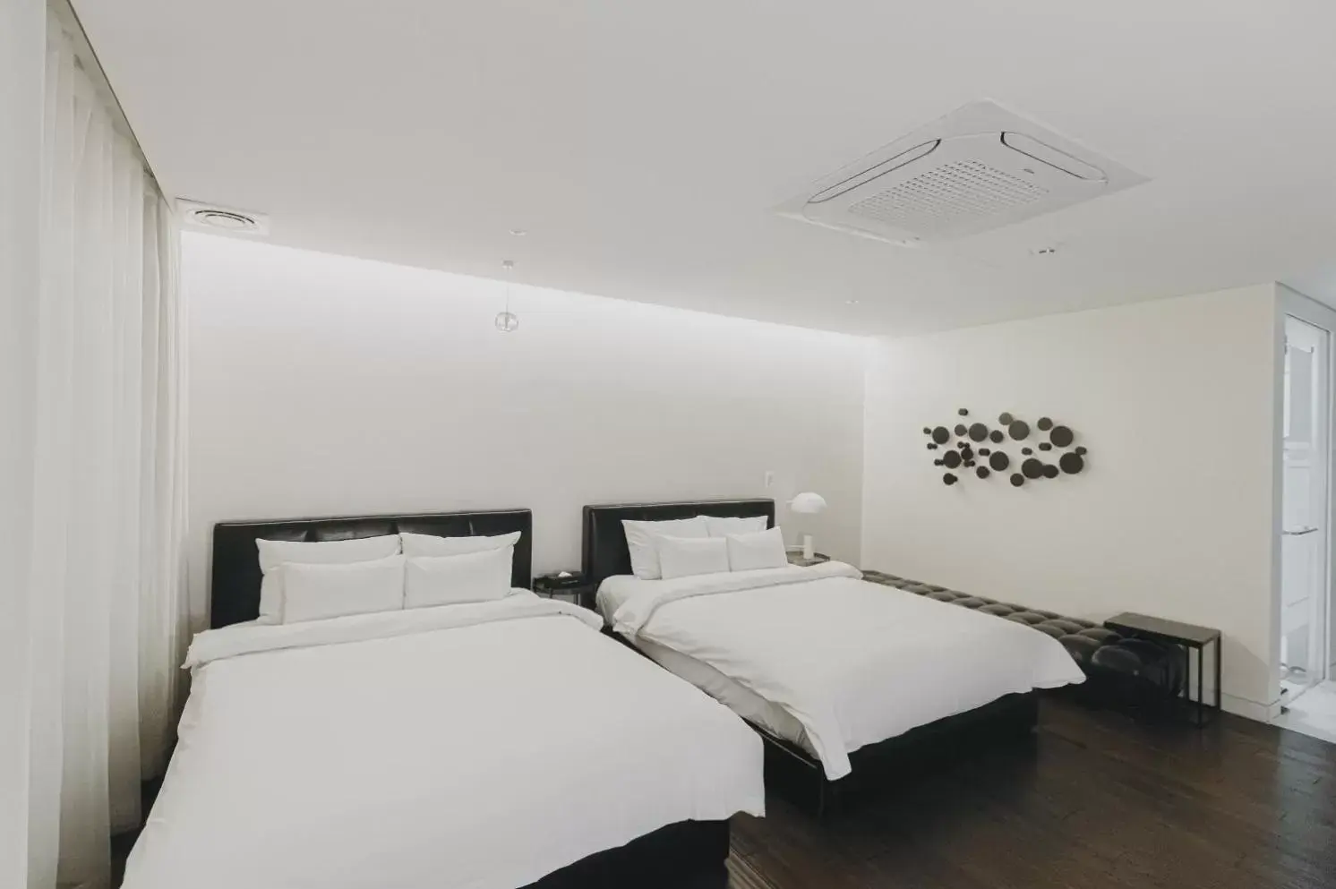 Bed in ACC Design Hotel