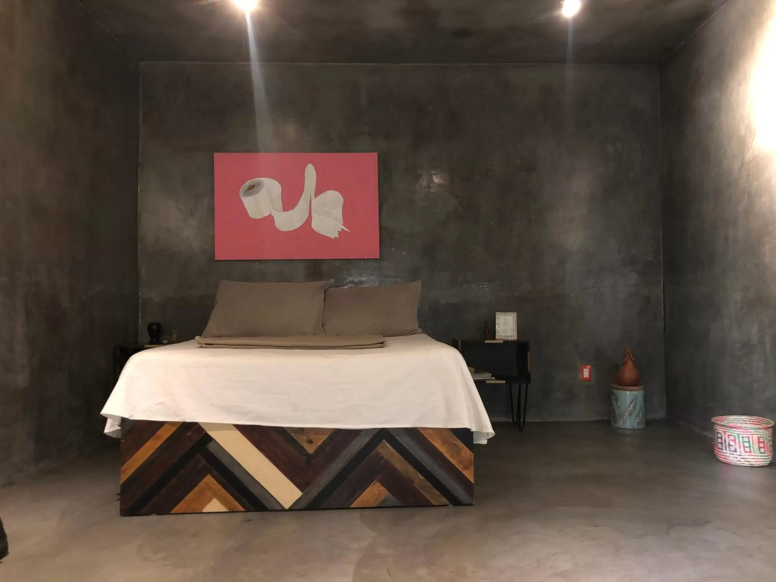 Twin Room in CAJA Oaxaca Twin Room in CAJA Oaxaca