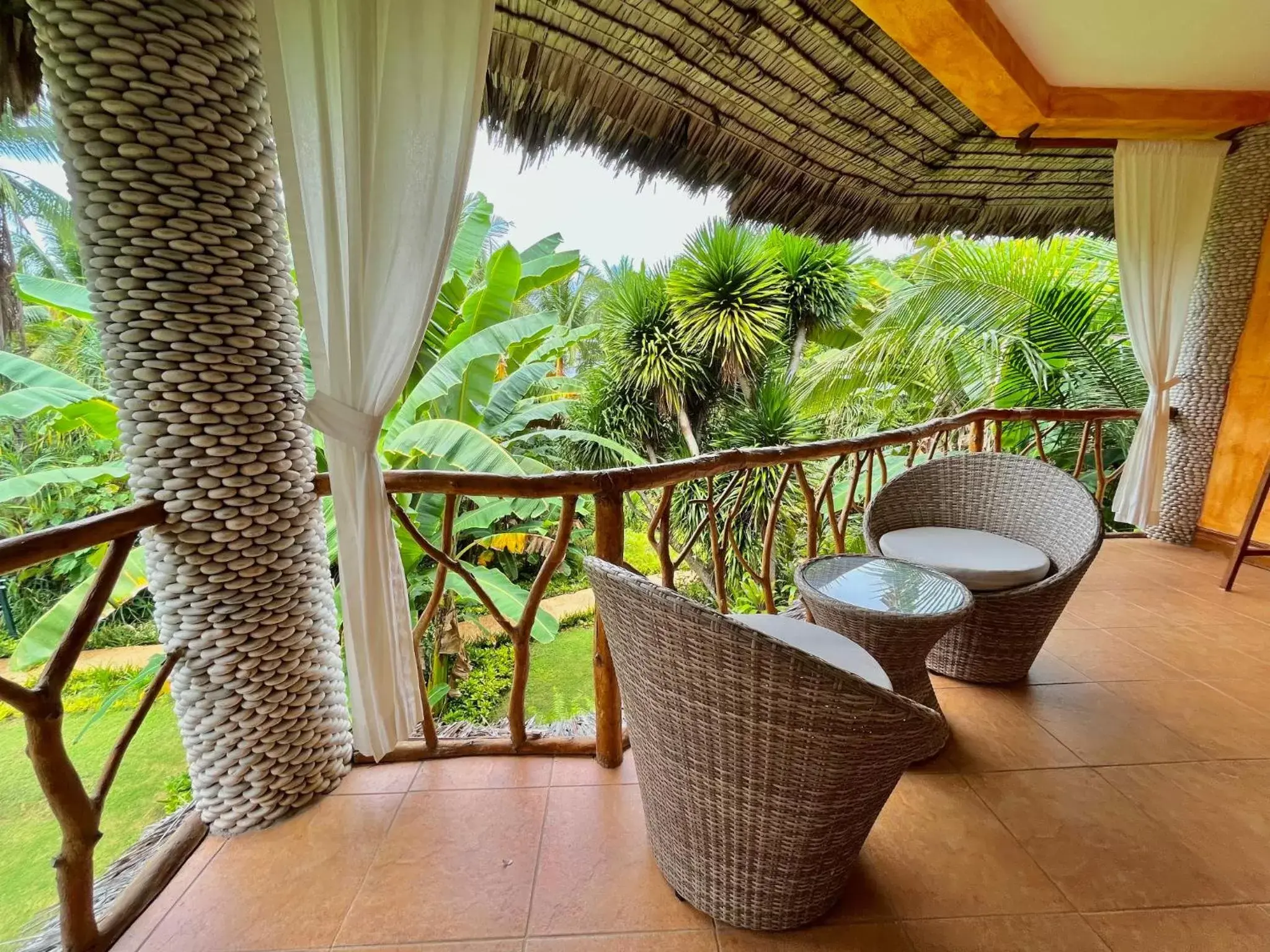 Balcony/Terrace in Coco Grove Beach Resort, Siquijor Island