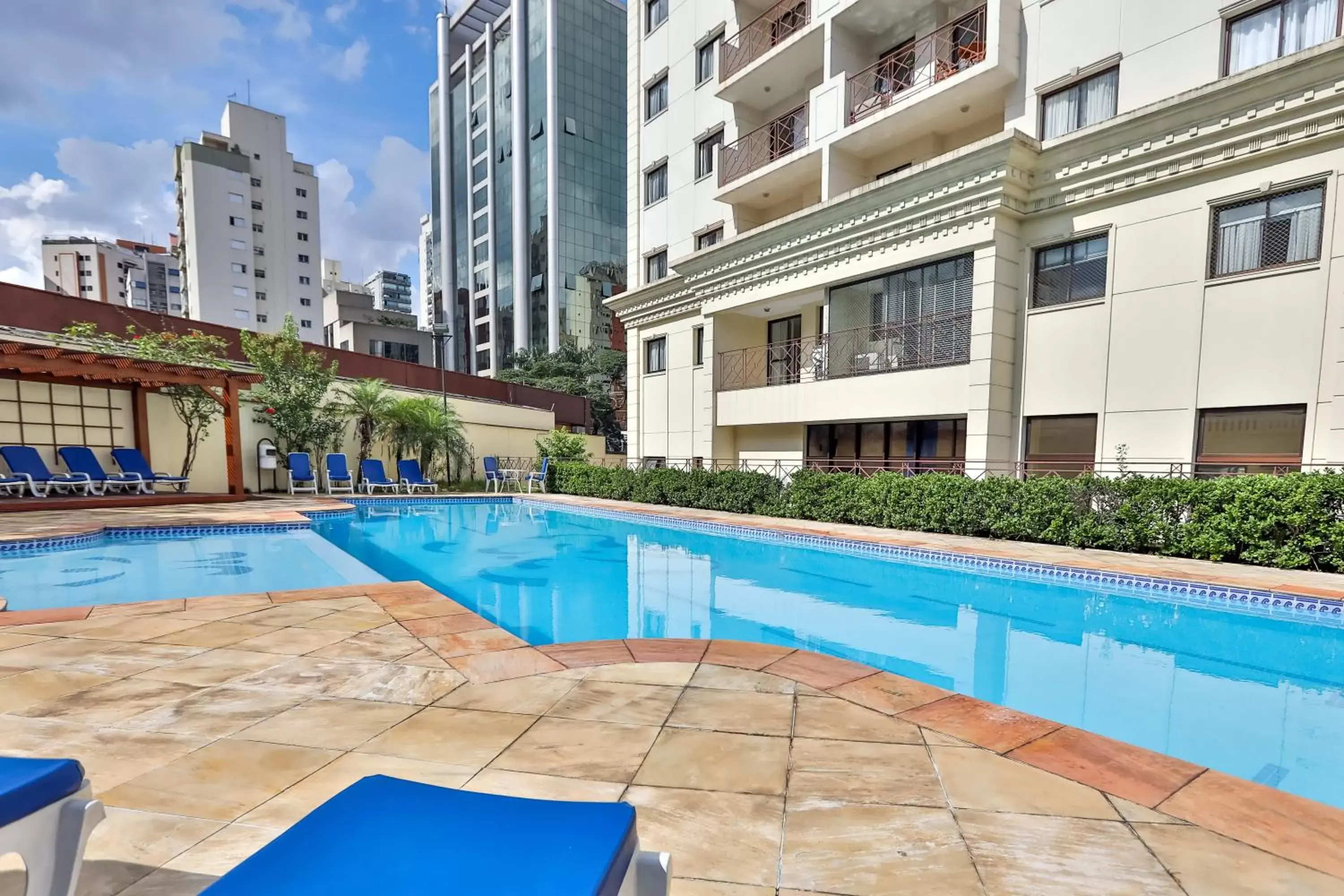 Swimming Pool in Quality Suites Vila Olimpia