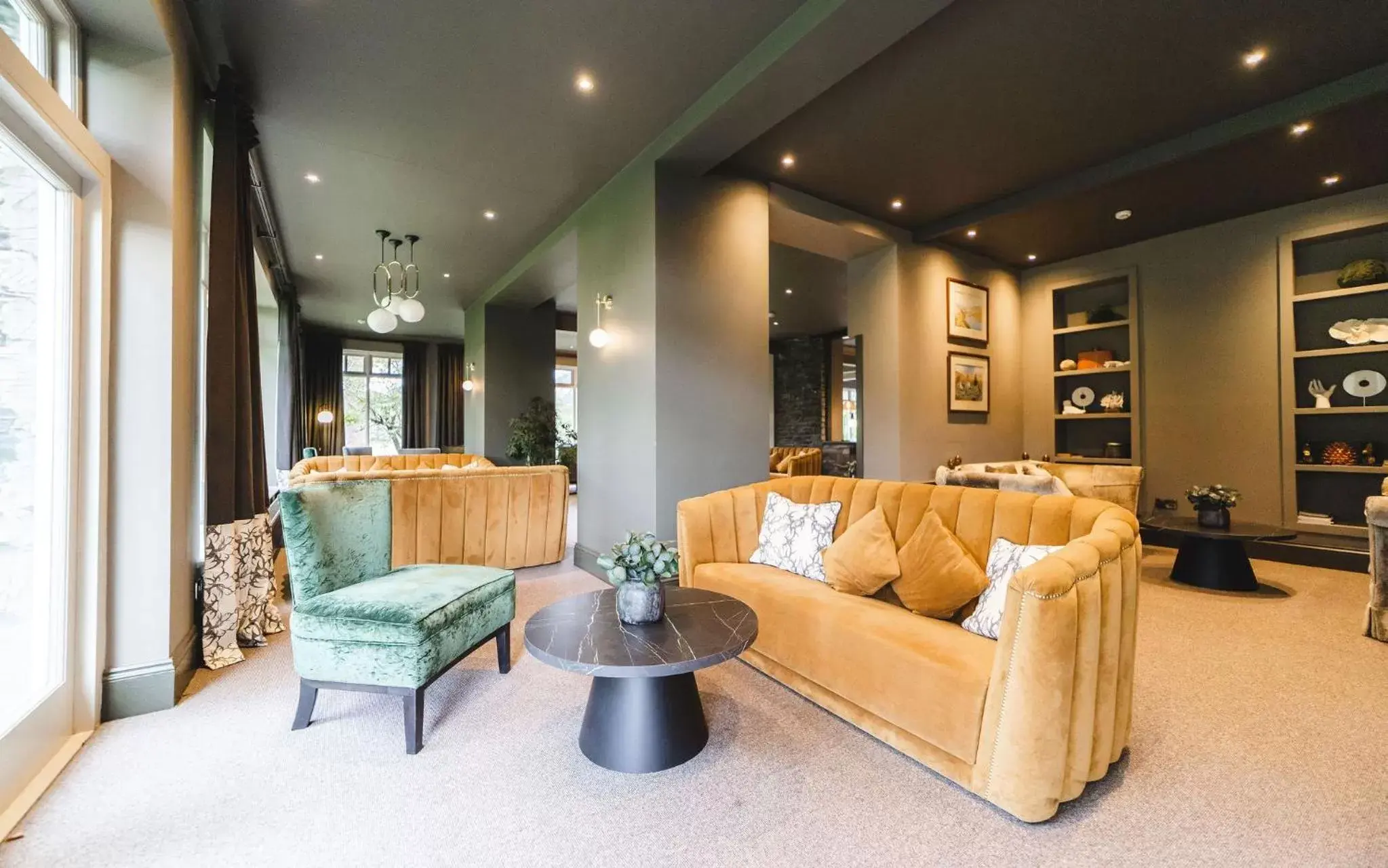 Seating area, Lobby/Reception in Borrowdale Gates Hotel