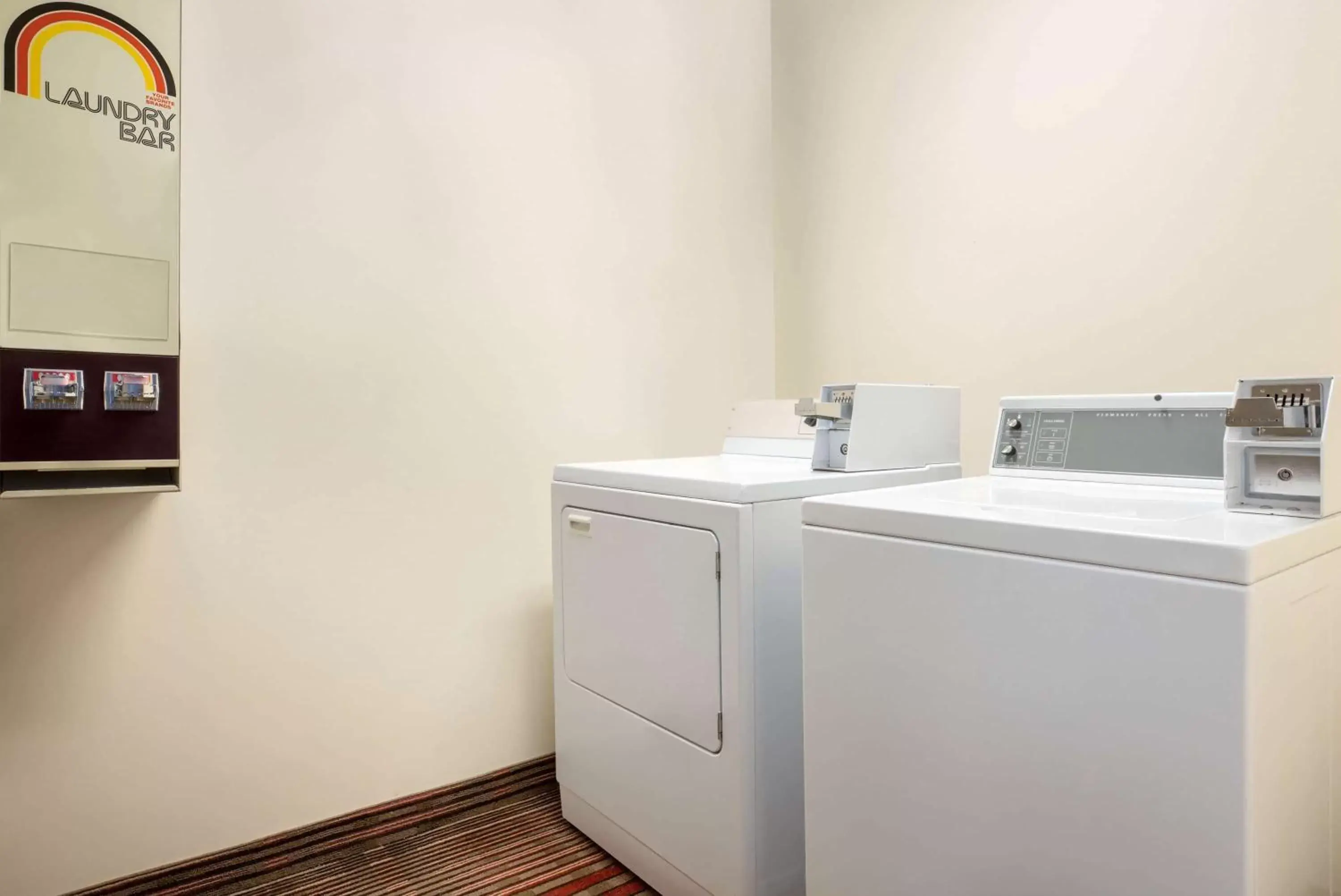 laundry, Kitchen/Kitchenette in Ramada by Wyndham Miramichi New Brunswick