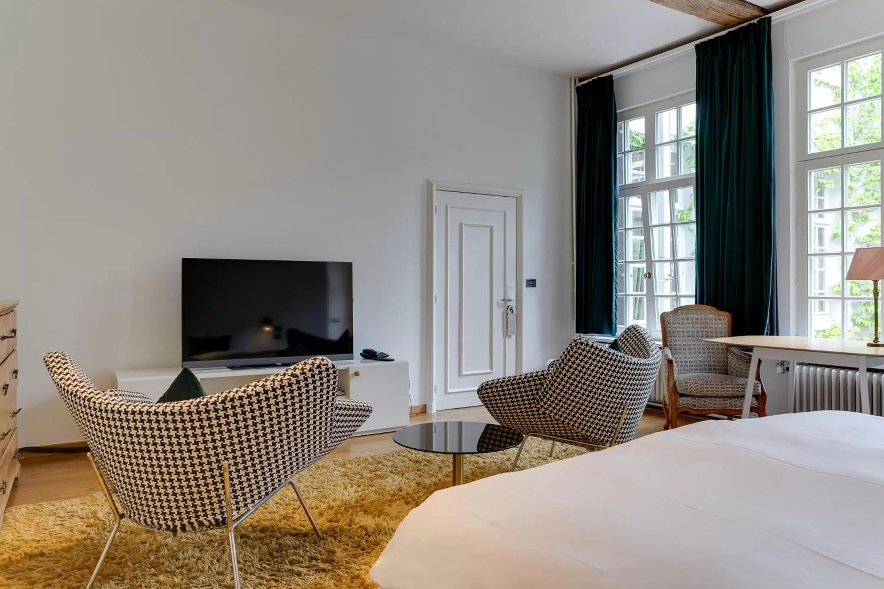 TV and multimedia, Seating Area in Small Luxury Hotel De Witte Lelie