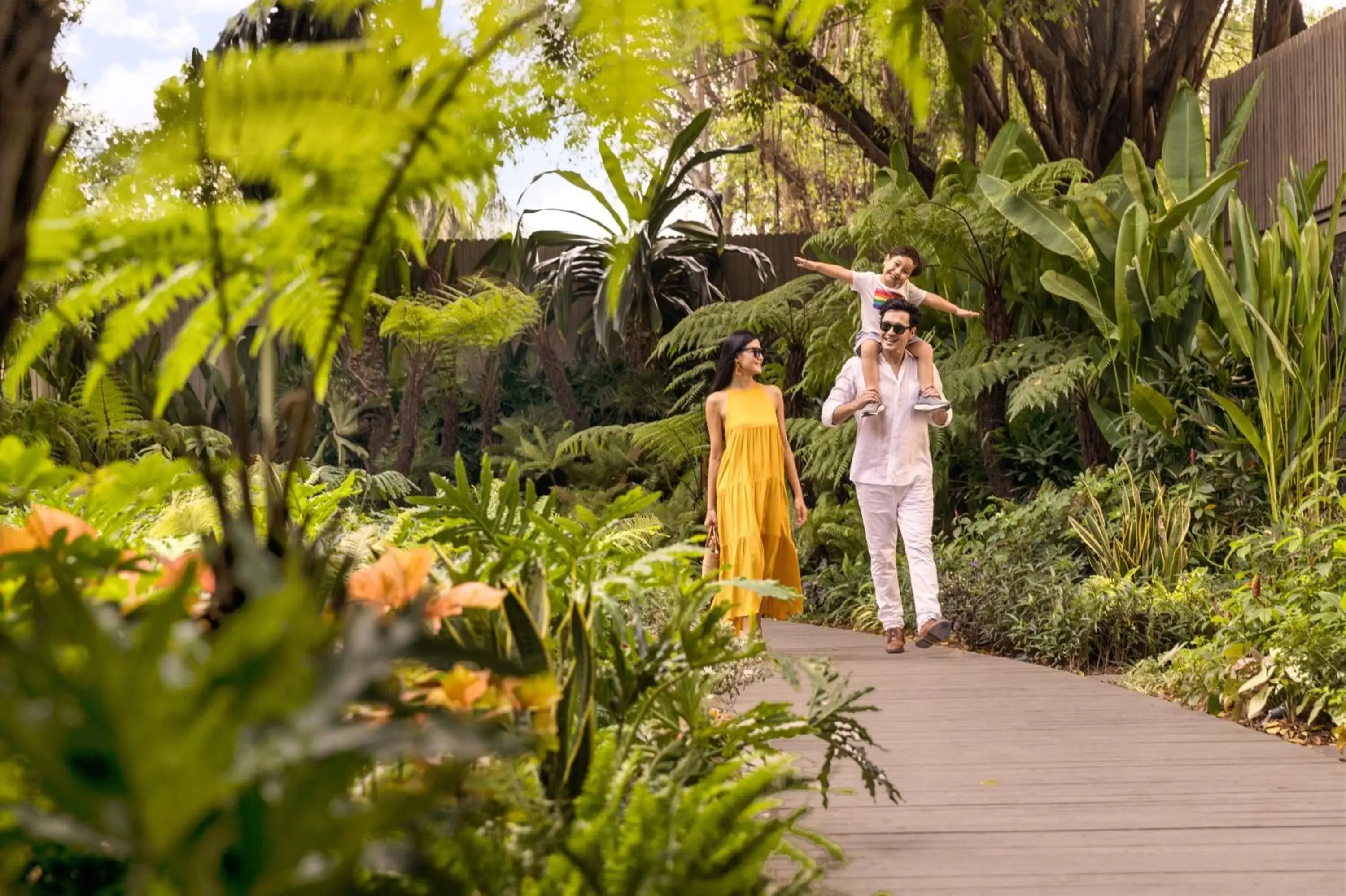 Garden in An Lam Retreats Saigon River