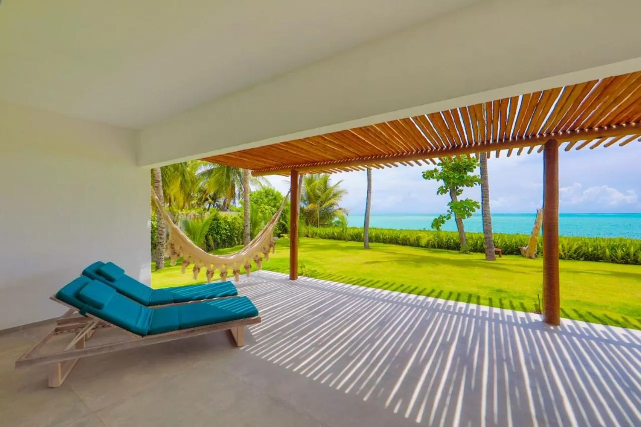 Patio in Pousada Aldeia Beijupirá