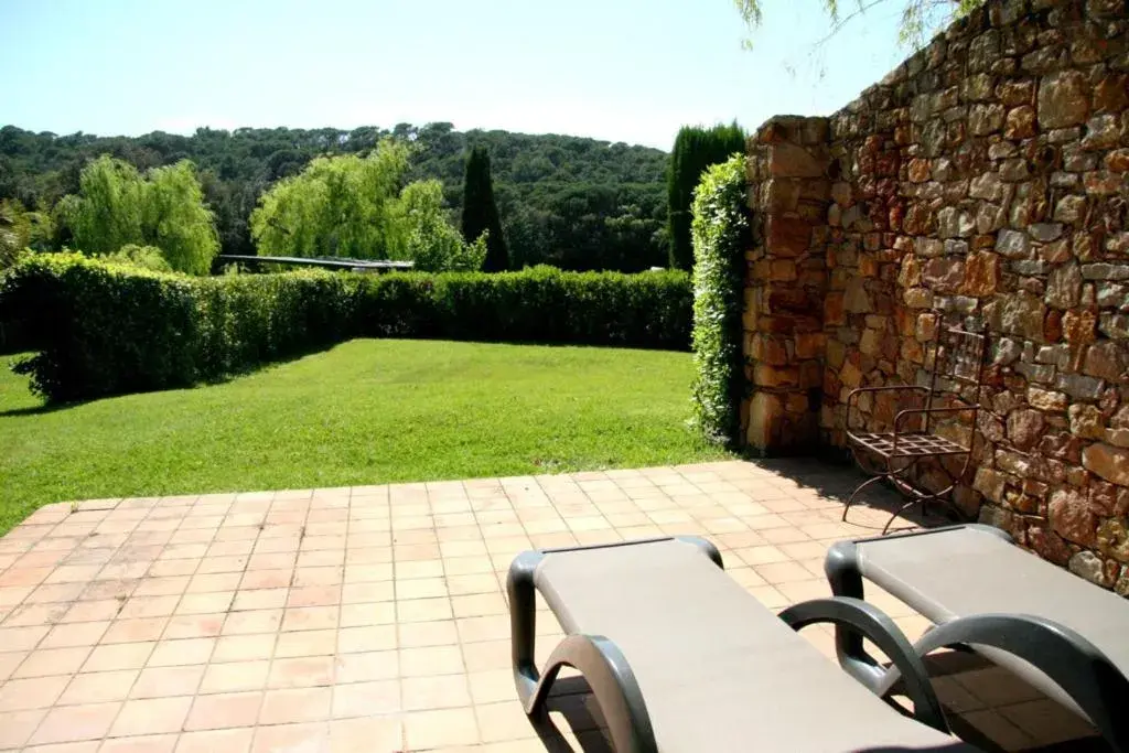 Garden view in Mas Salvi Country Boutique Hotel Garden view in Mas Salvi Country Boutique Hotel