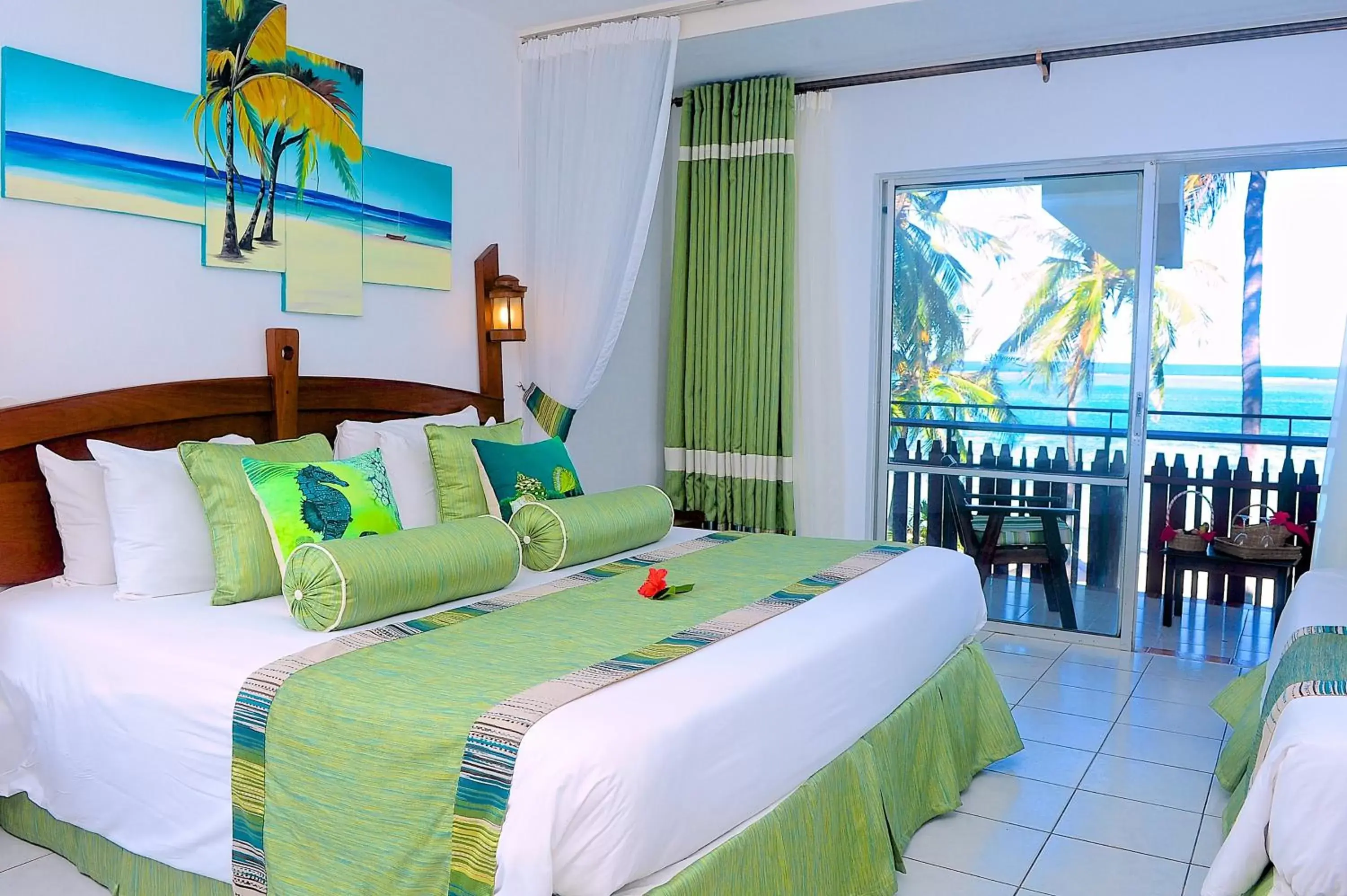Sea view, Bed in Voyager Beach Resort