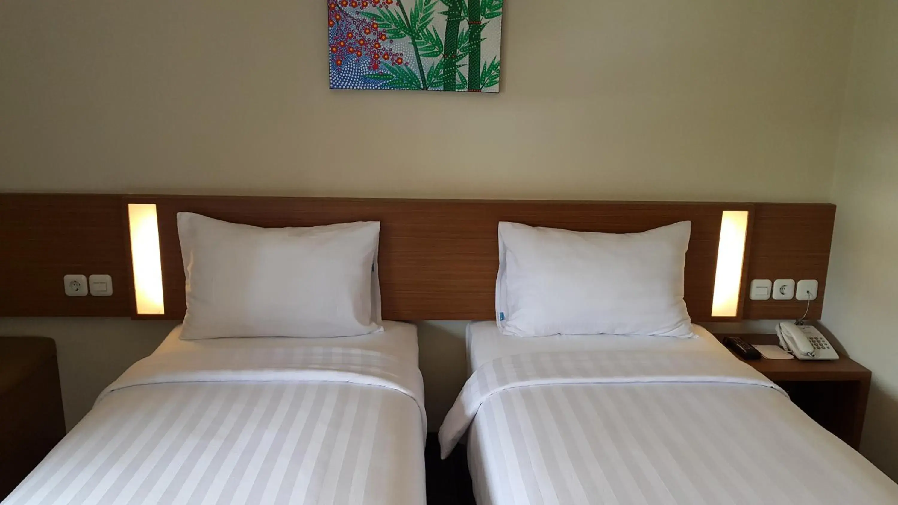 Bed in Biz Hotel Ambon