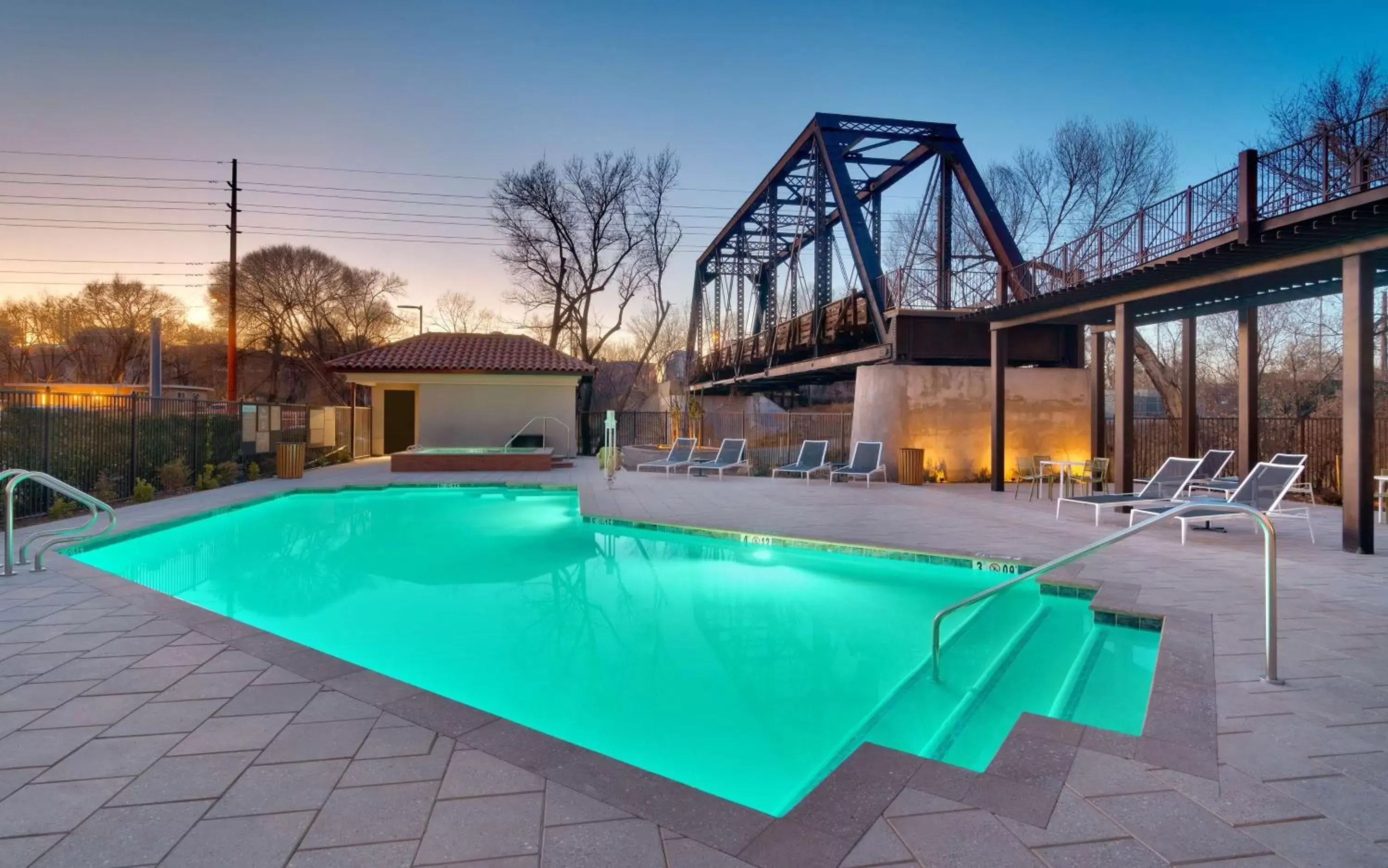 Pool view, Swimming Pool in Hilton Garden Inn Prescott Downtown, Az