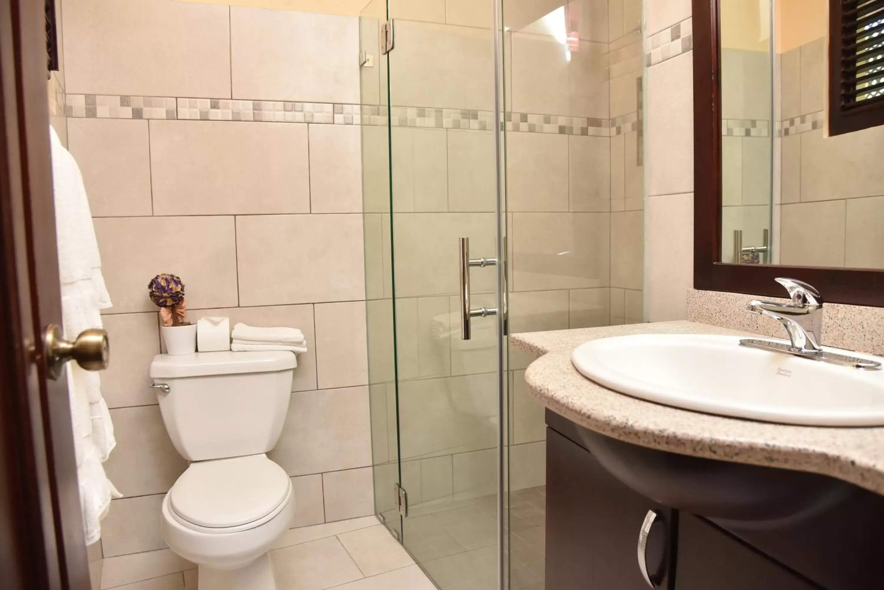 Bathroom in Cabarete Palm Beach Condos