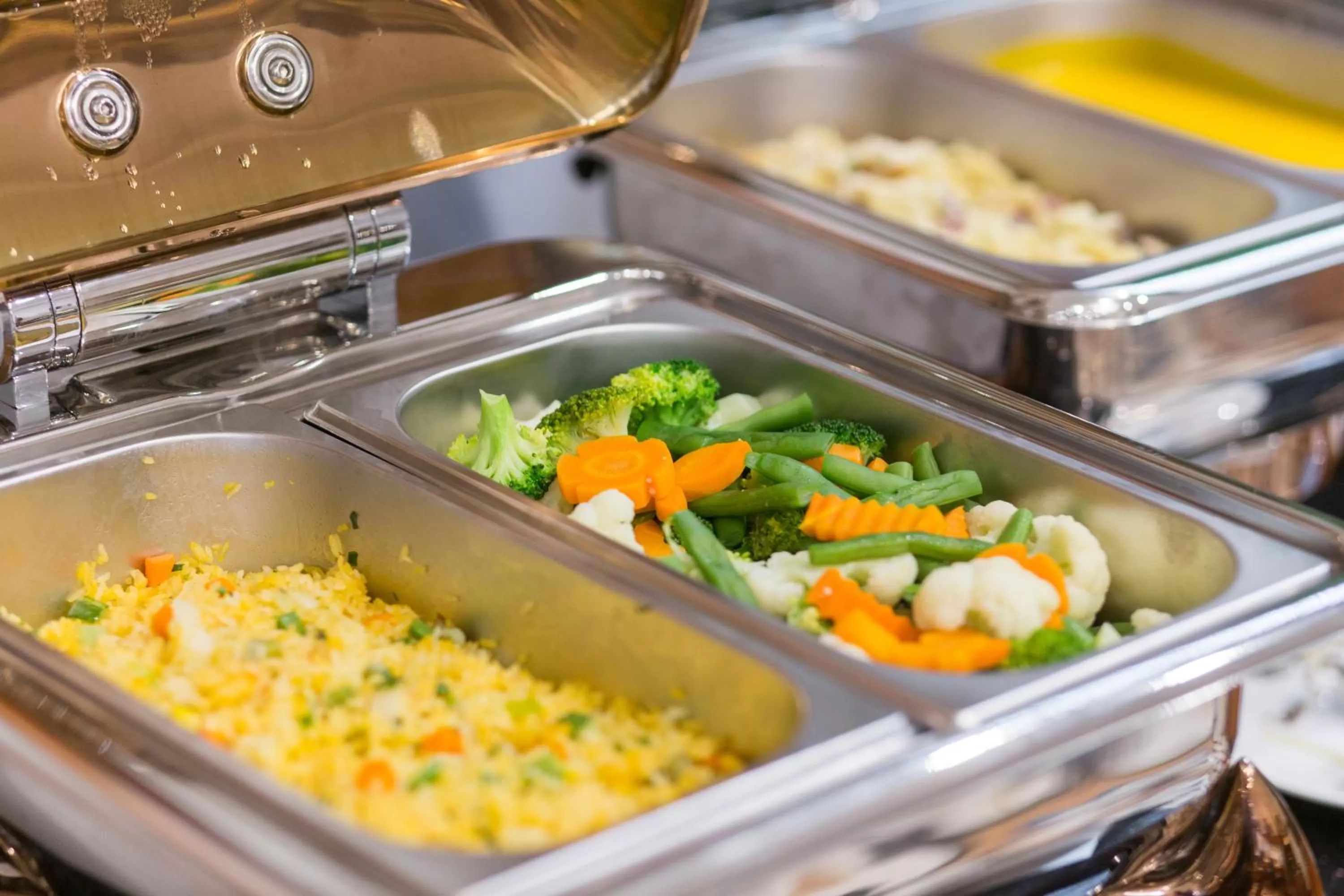 Buffet breakfast in Hanoi Golden Holiday Hotel