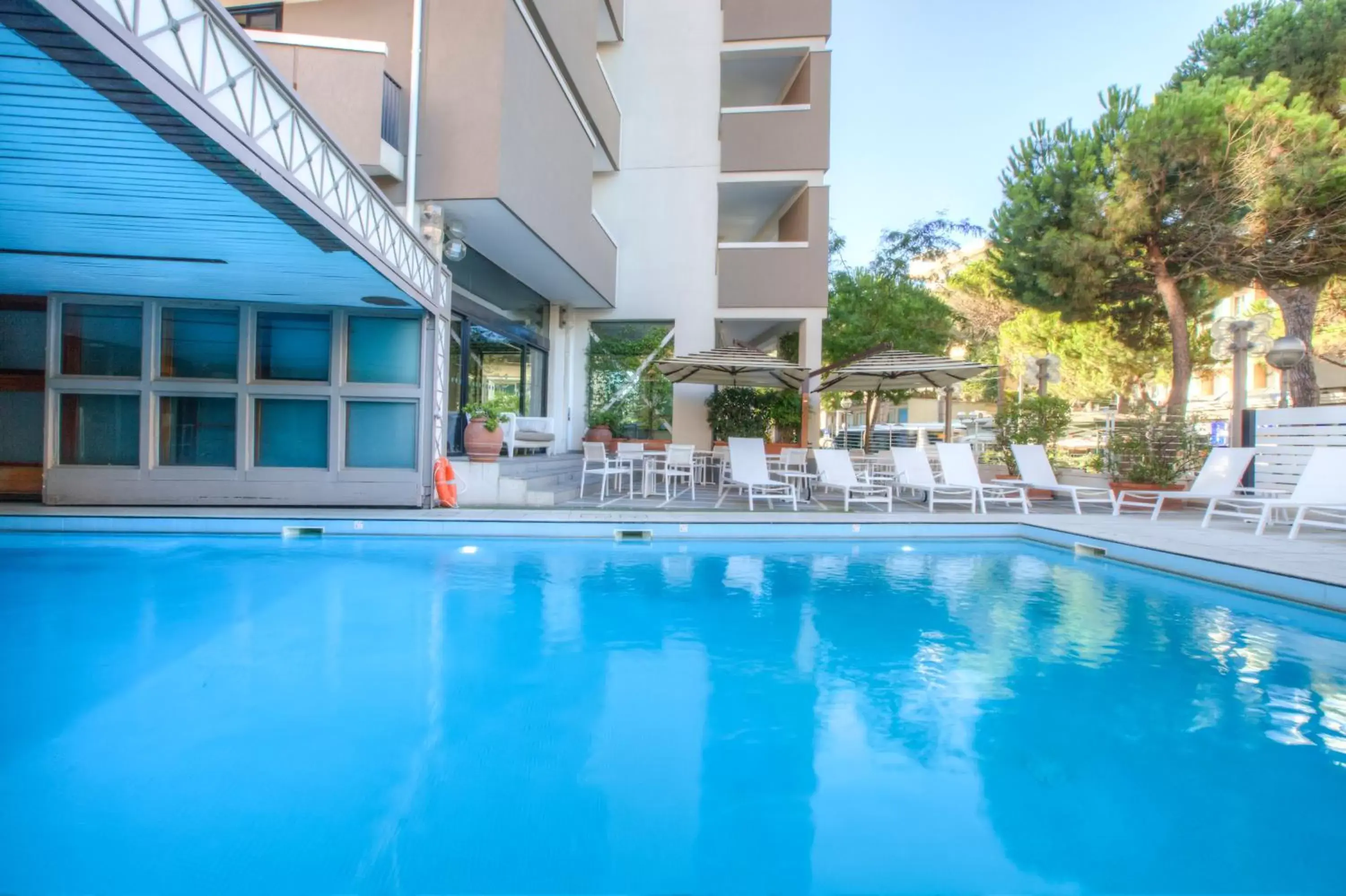 Summer, Property Building in Hotel Imperiale Rimini & SPA