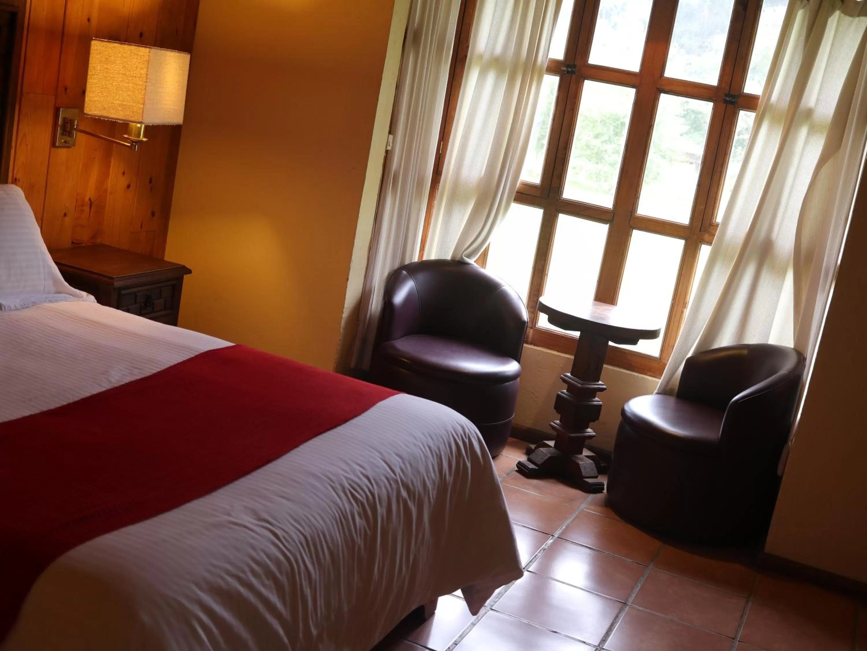 Bed in Cabañas La Cascada