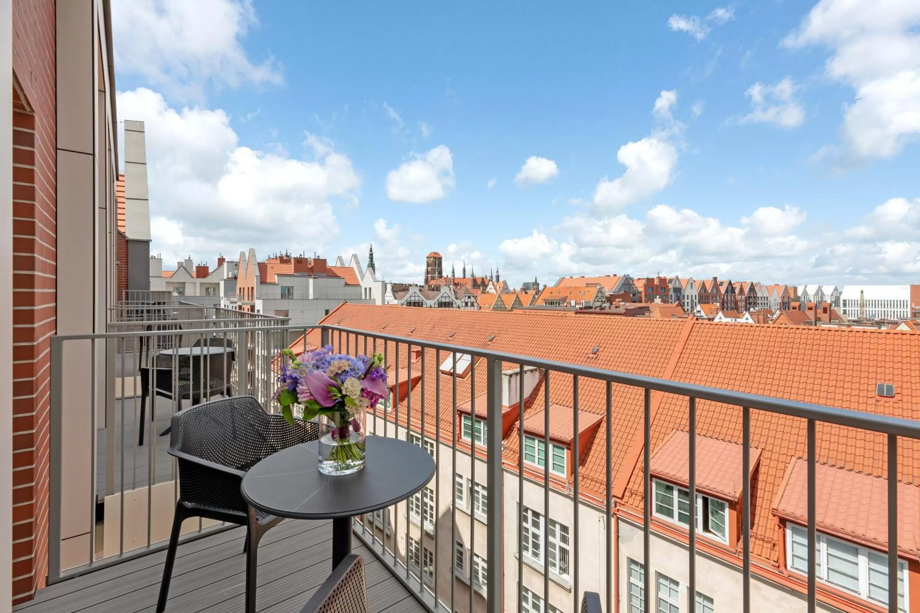 Balcony/Terrace in GRANO HOTEL Gdańsk Old Town