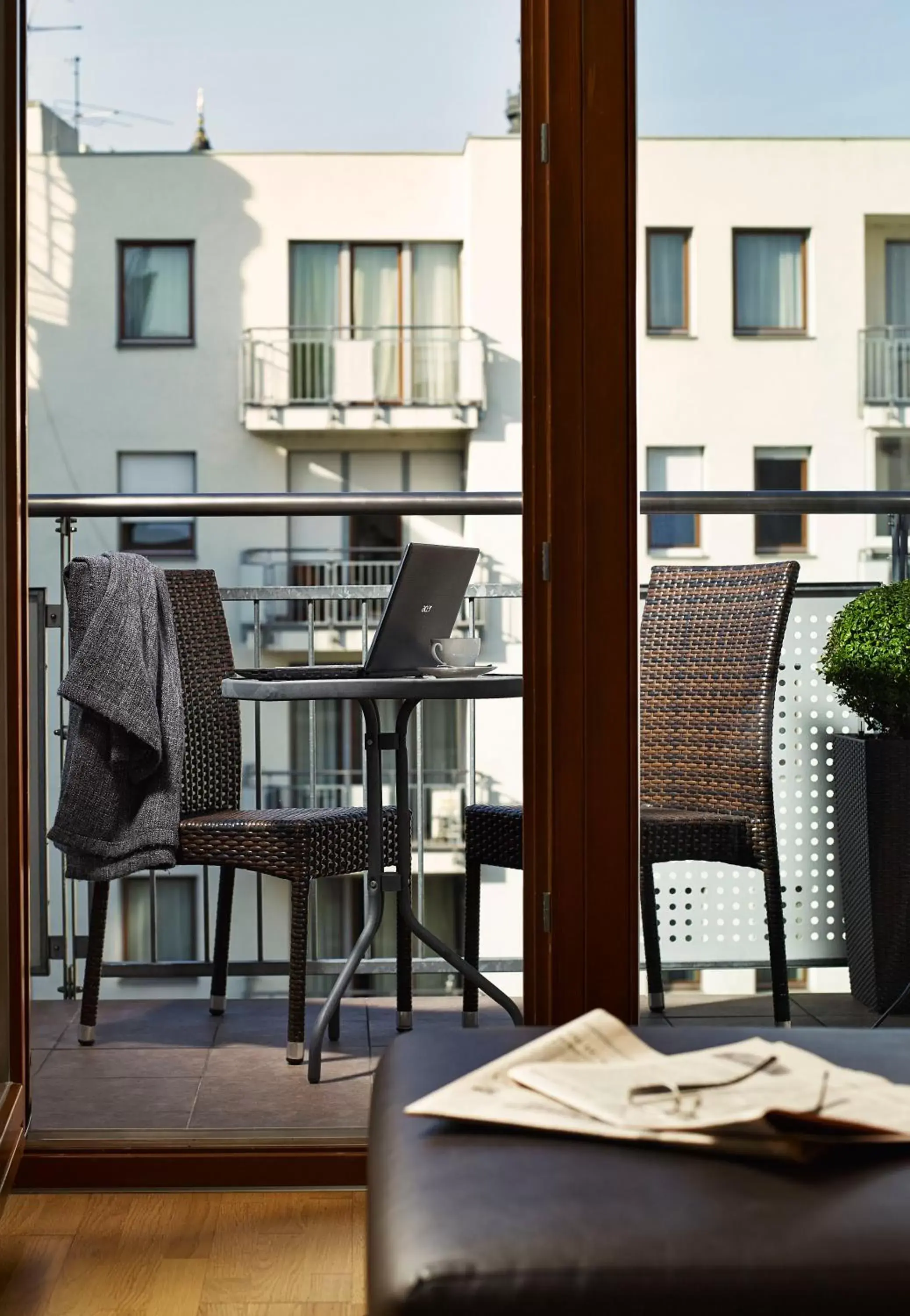 Balcony/Terrace in 7Seasons Apartments Budapest